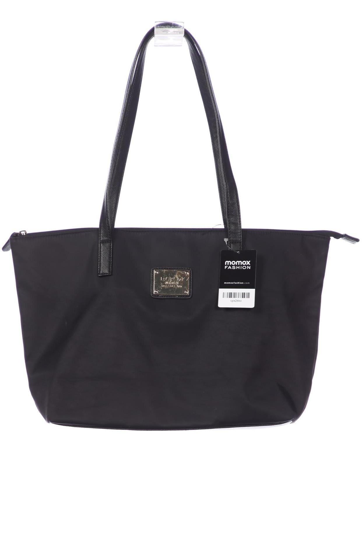 

L.credi Damen Handtasche, schwarz, Gr.
