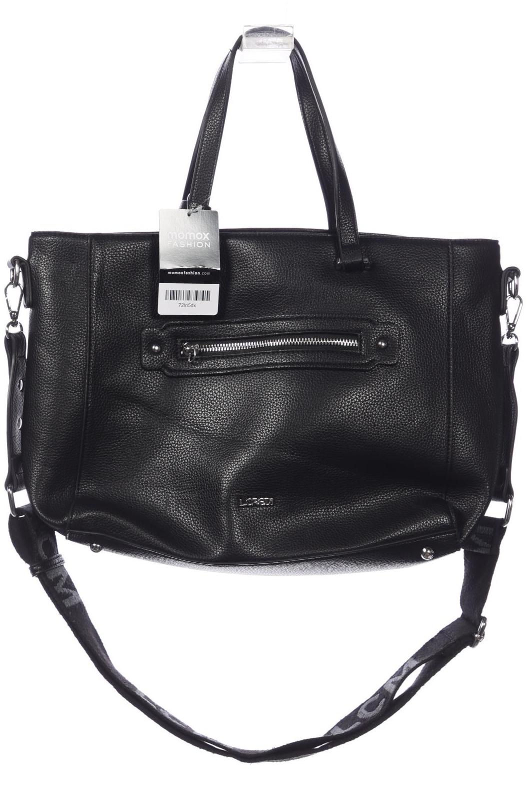 

L.credi Damen Handtasche, schwarz, Gr.