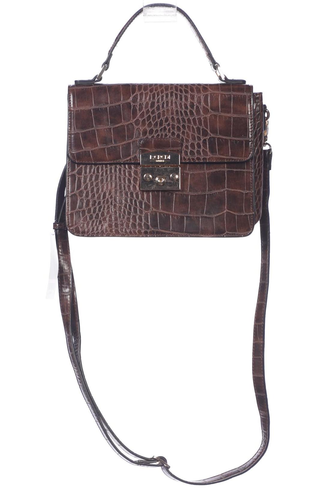 

L.CREDI Damen Handtasche, braun