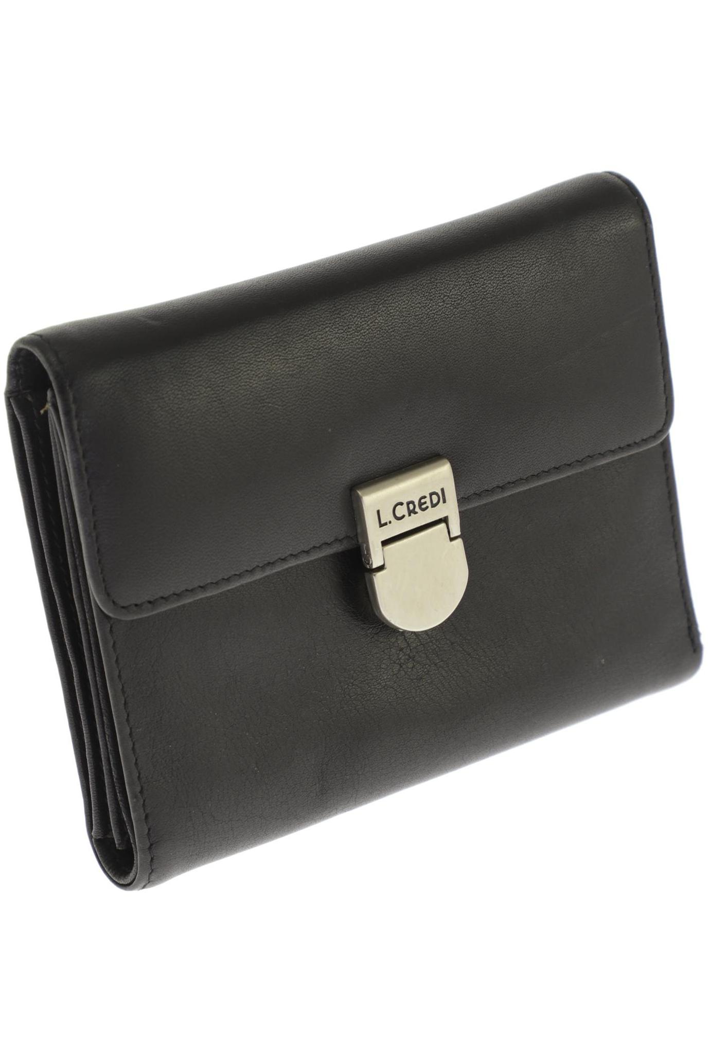 

L.credi Damen Portemonnaie, schwarz, Gr.