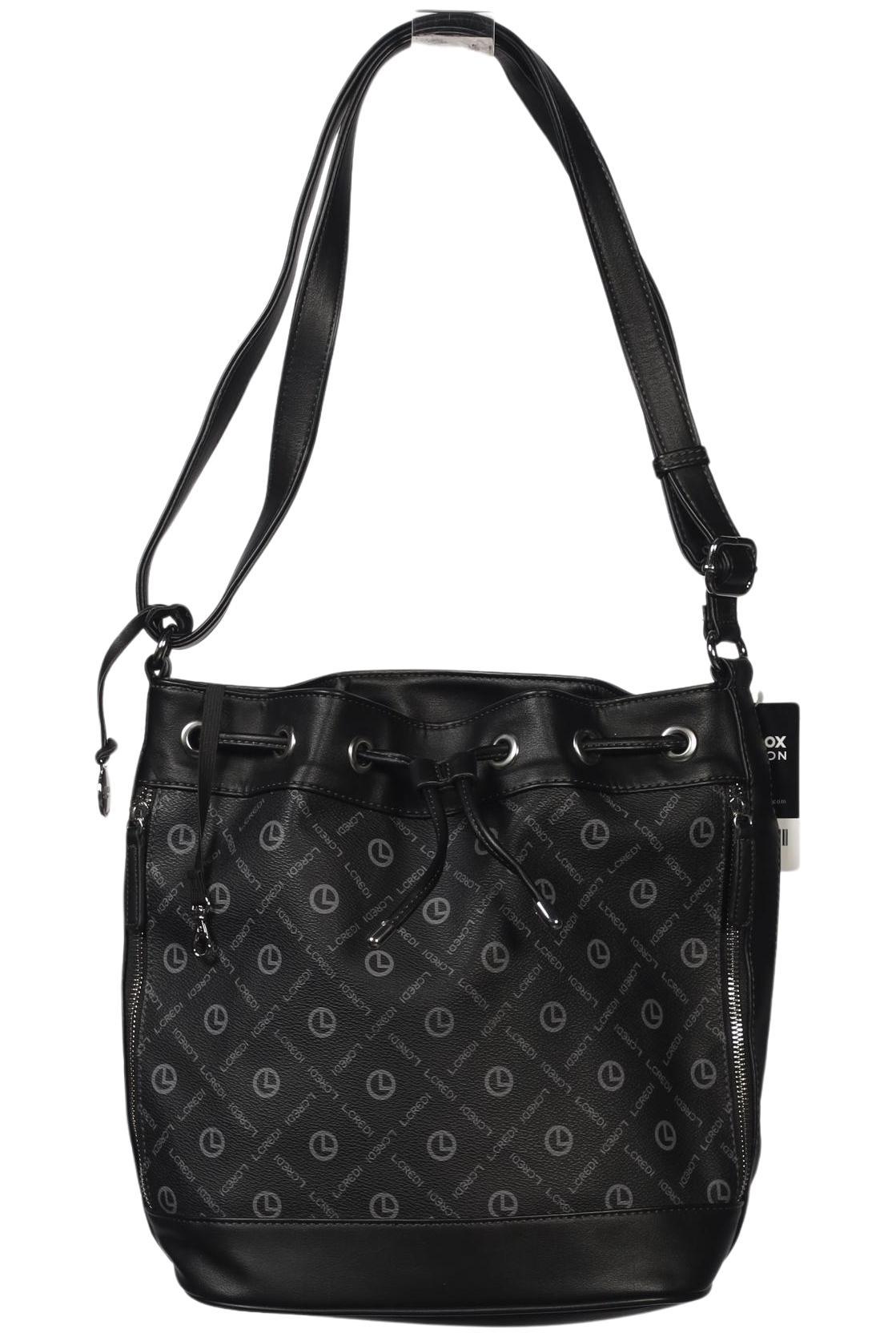 

L.credi Damen Handtasche, schwarz, Gr.