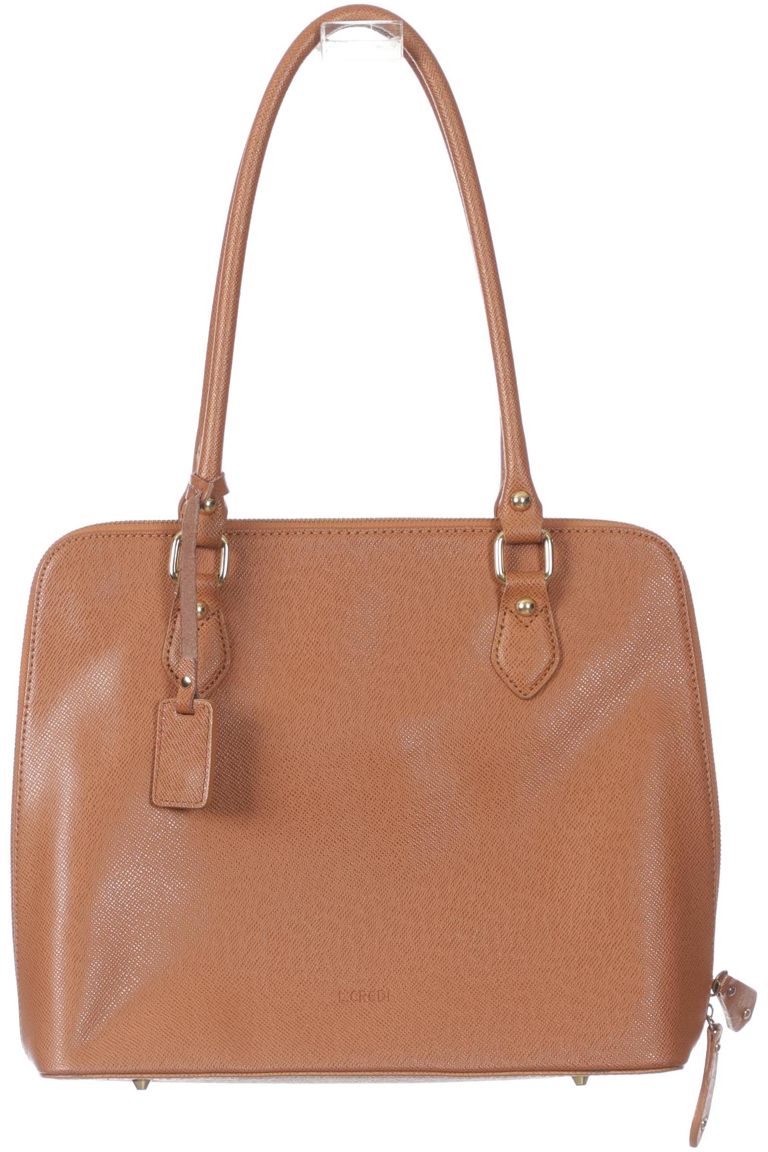 

L.credi Damen Handtasche, braun, Gr.