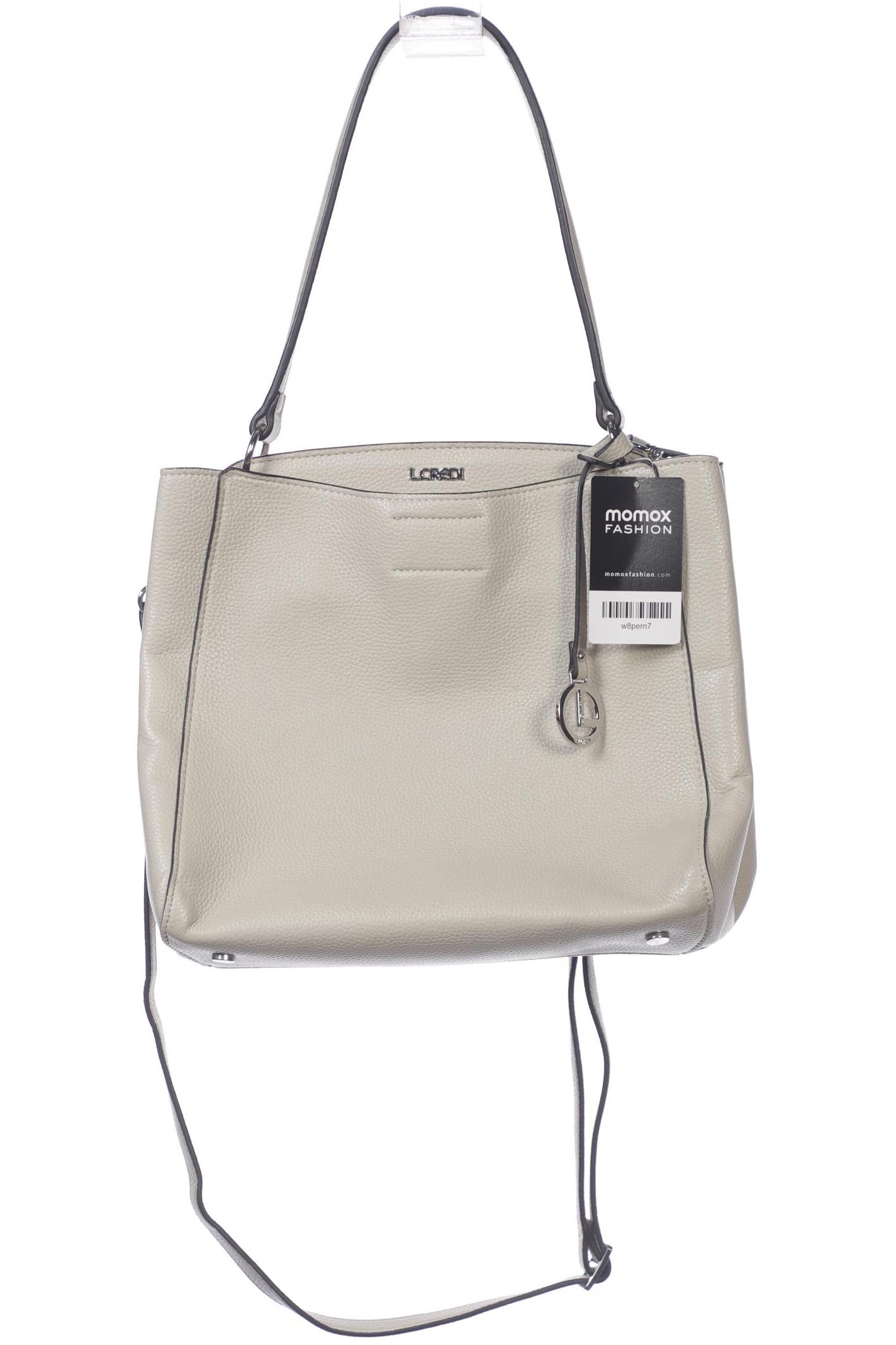 

L.credi Damen Handtasche, cremeweiß, Gr.