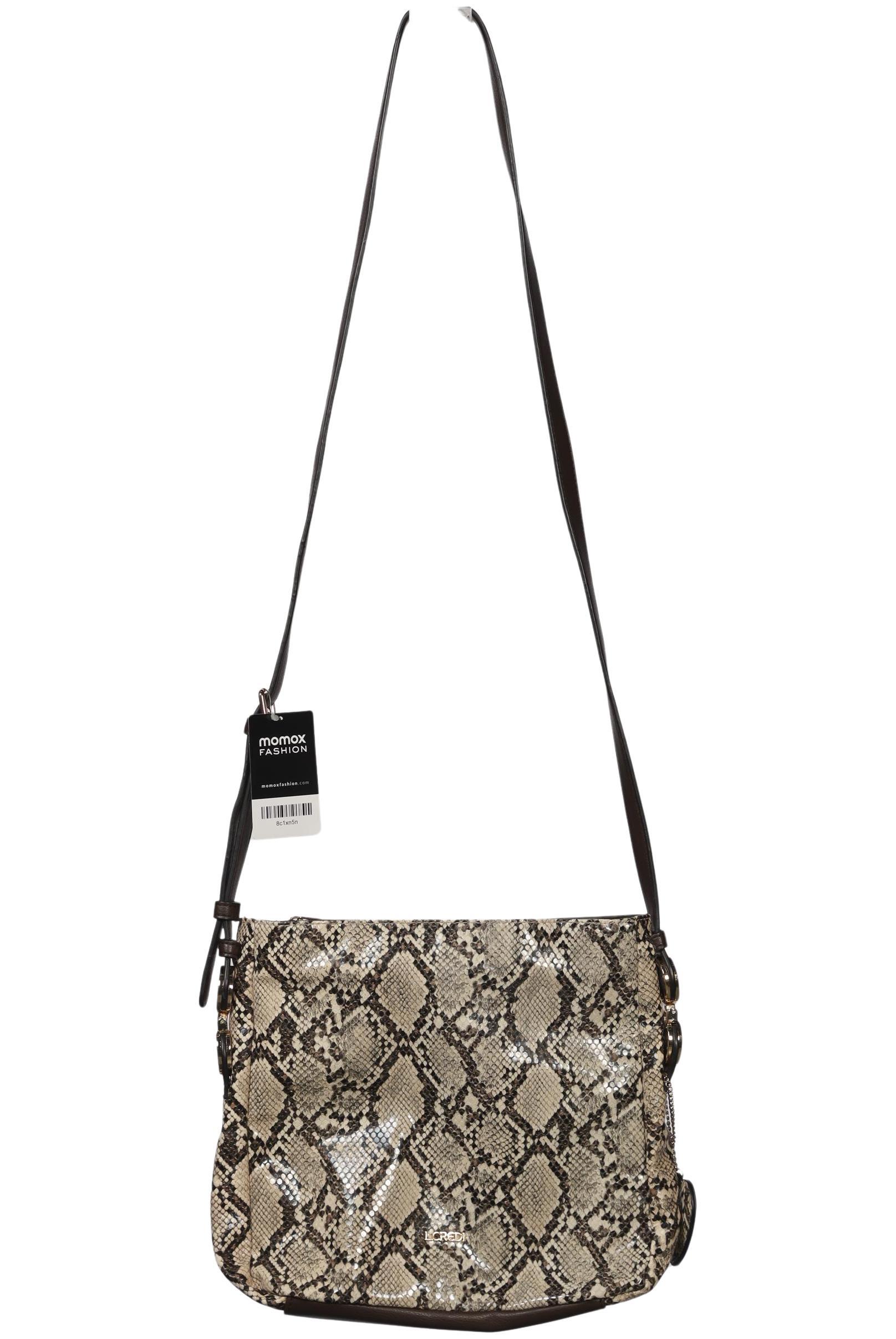 

L.credi Damen Handtasche, beige, Gr.
