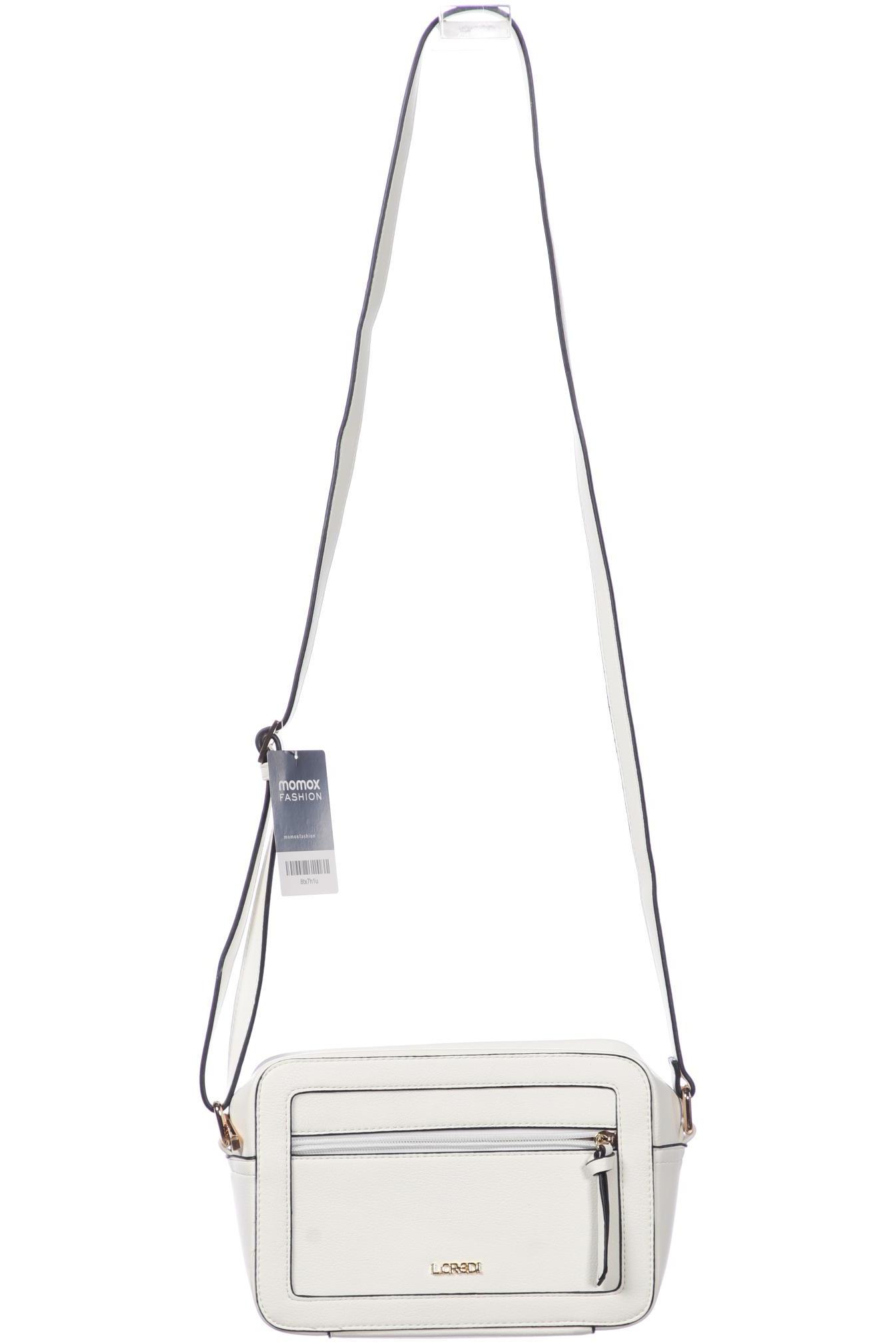 

L.credi Damen Handtasche, weiß, Gr.