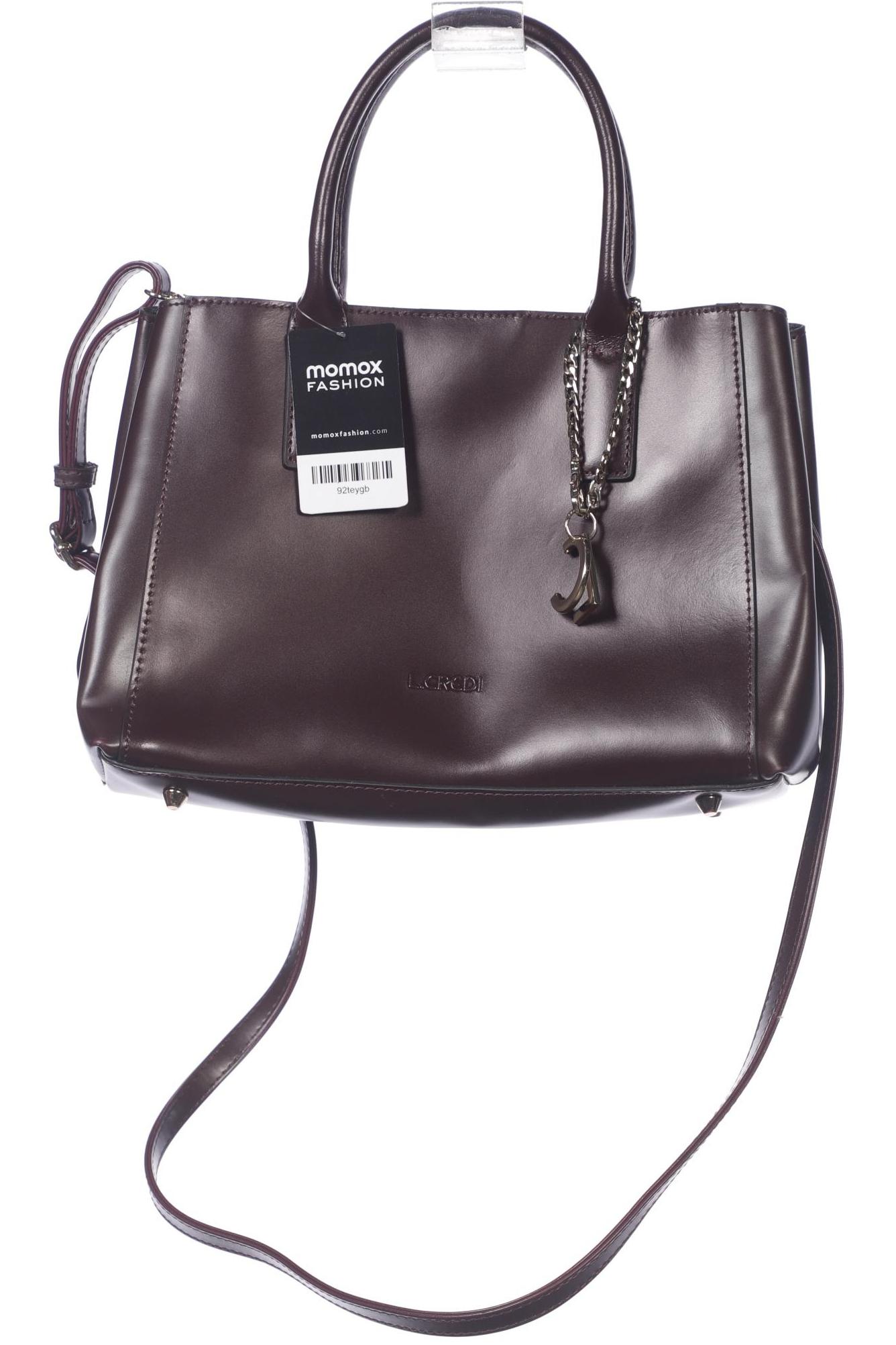 

L.credi Damen Handtasche, bordeaux, Gr.