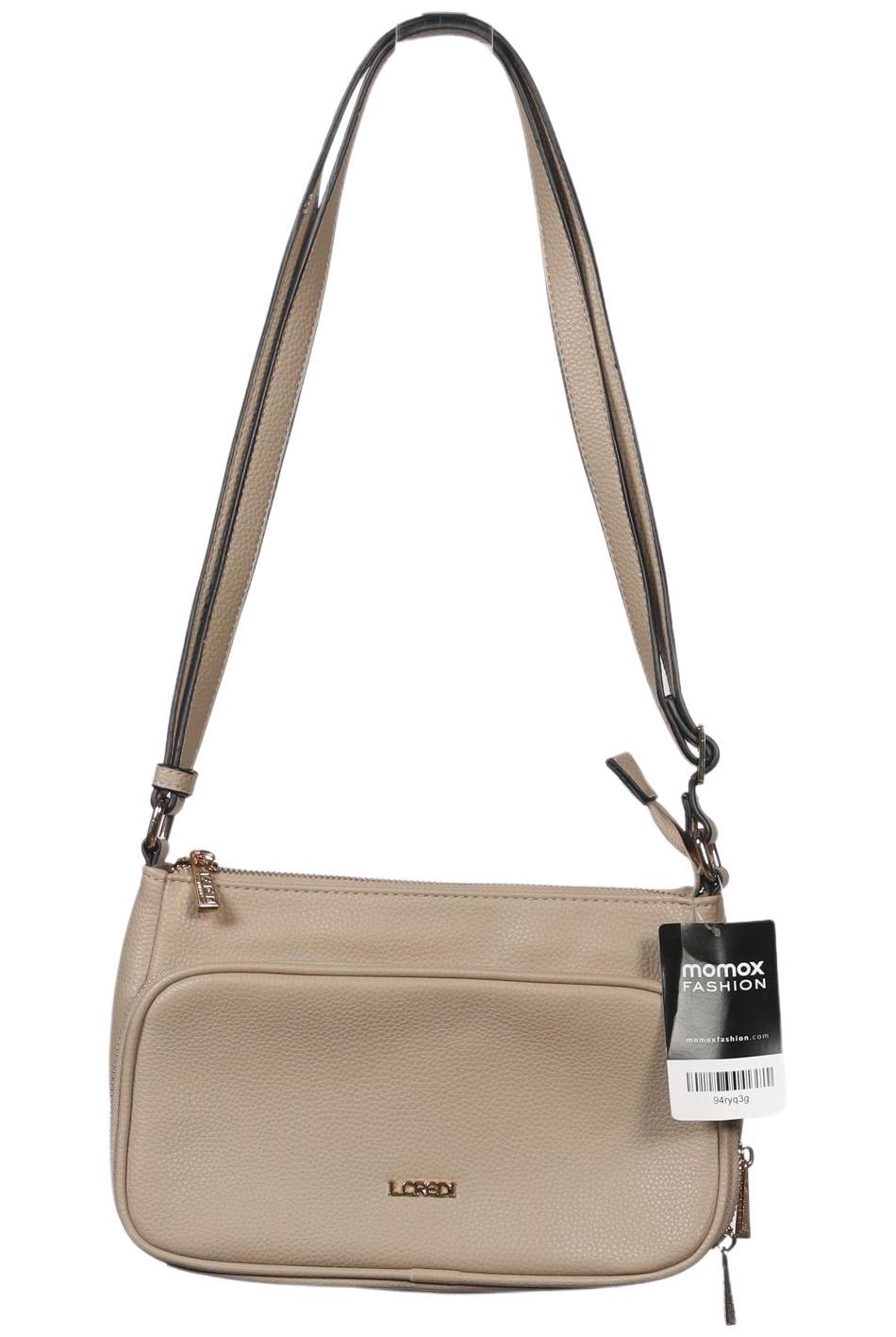 

L.credi Damen Handtasche, beige, Gr.