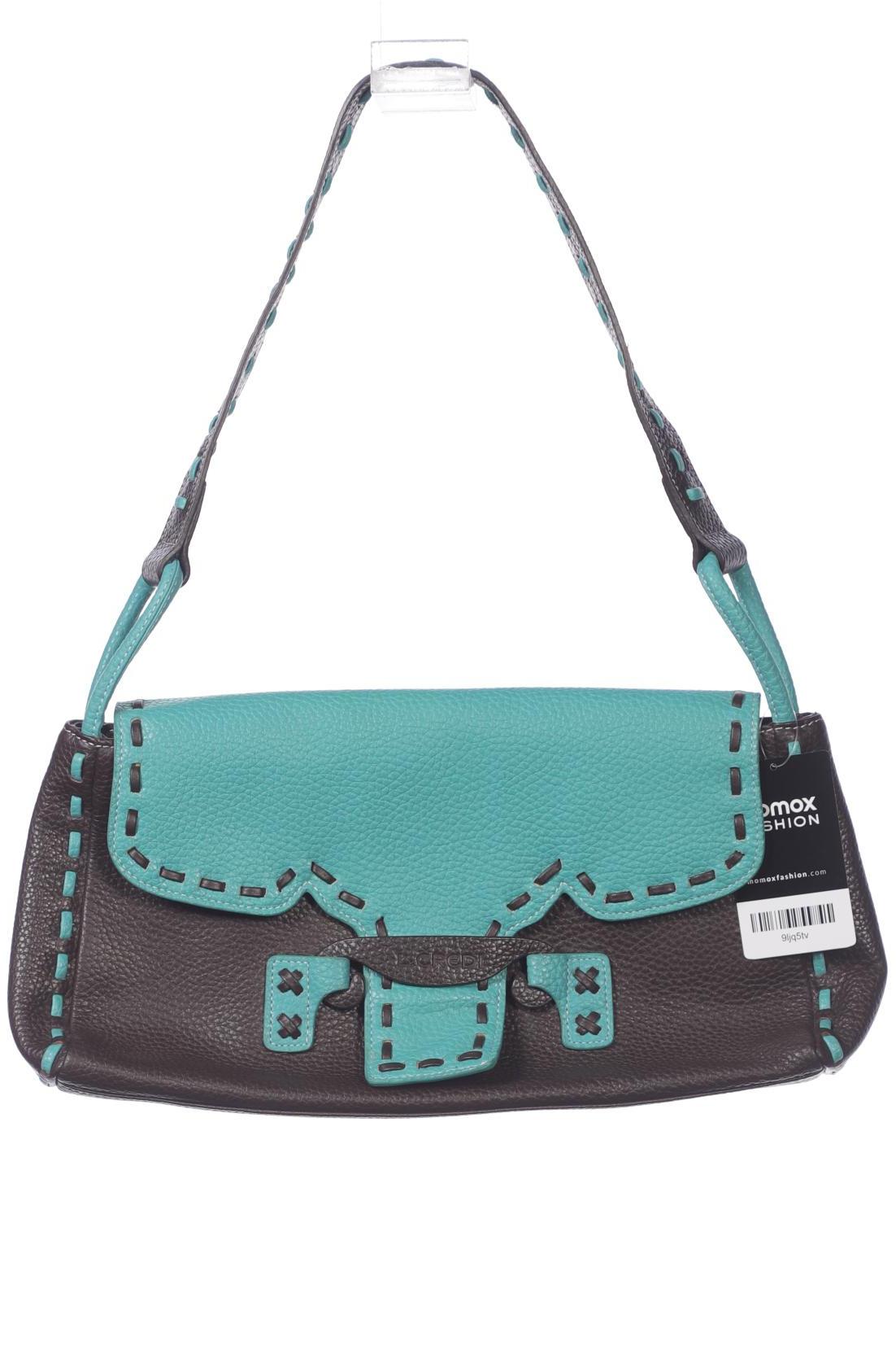 

L.CREDI Damen Handtasche, türkis