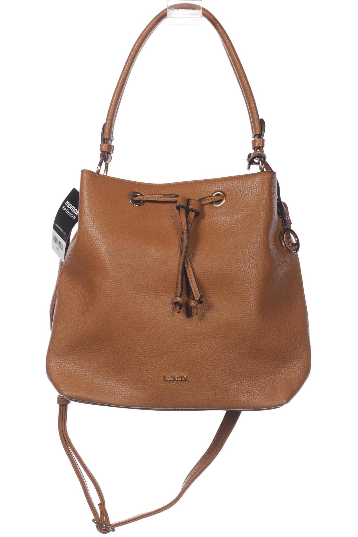 

L.CREDI Damen Handtasche, braun
