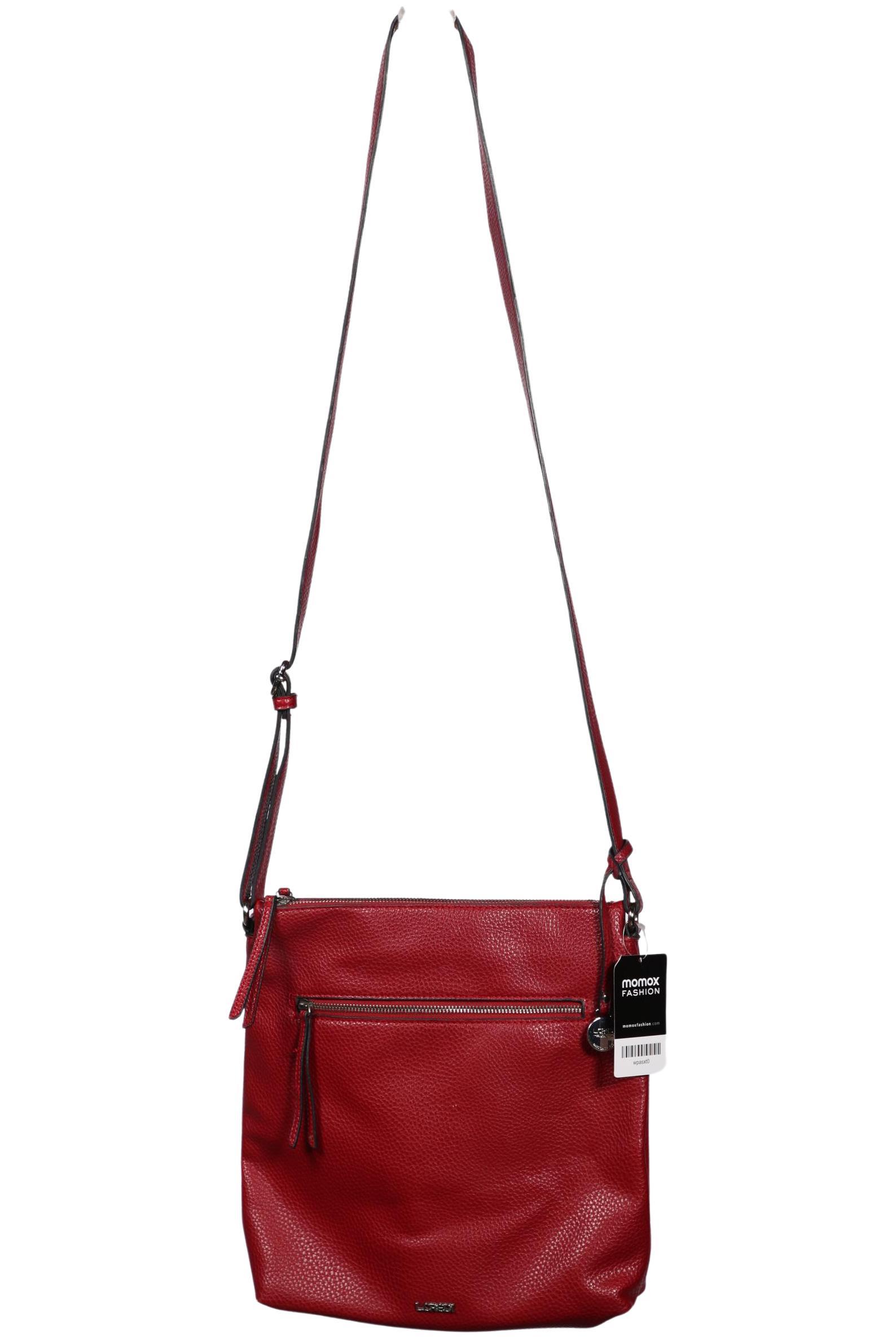 

L.credi Damen Handtasche, bordeaux, Gr.