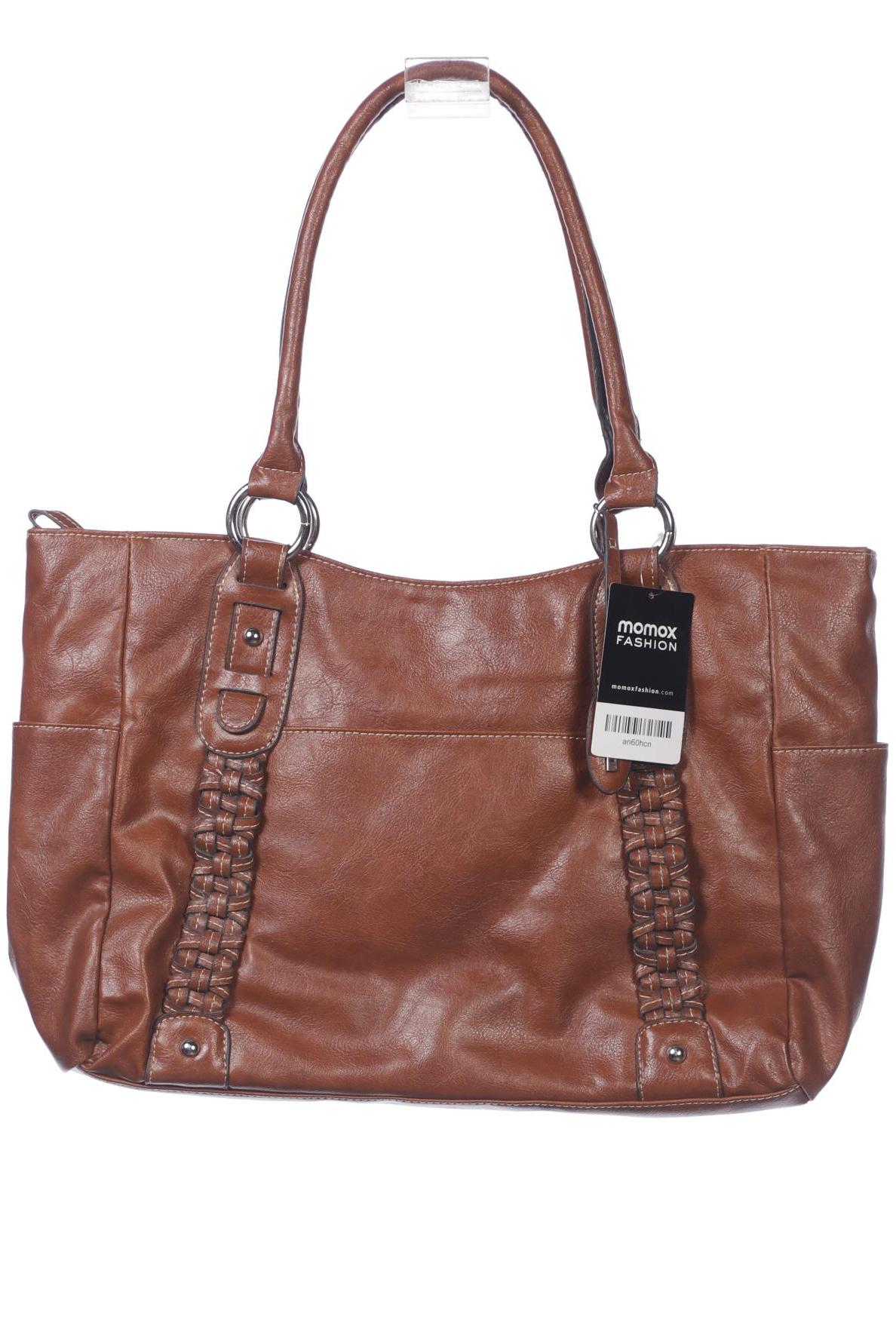 

L.CREDI Damen Handtasche, braun