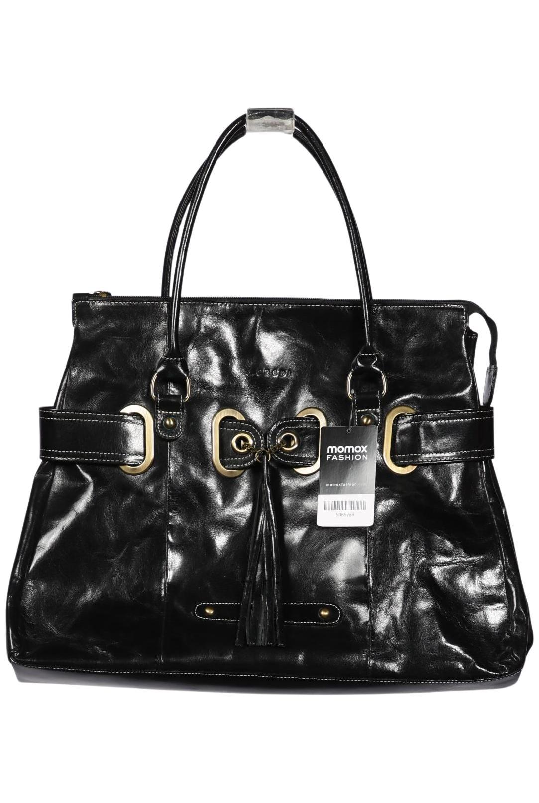 

L.credi Damen Handtasche, schwarz, Gr.