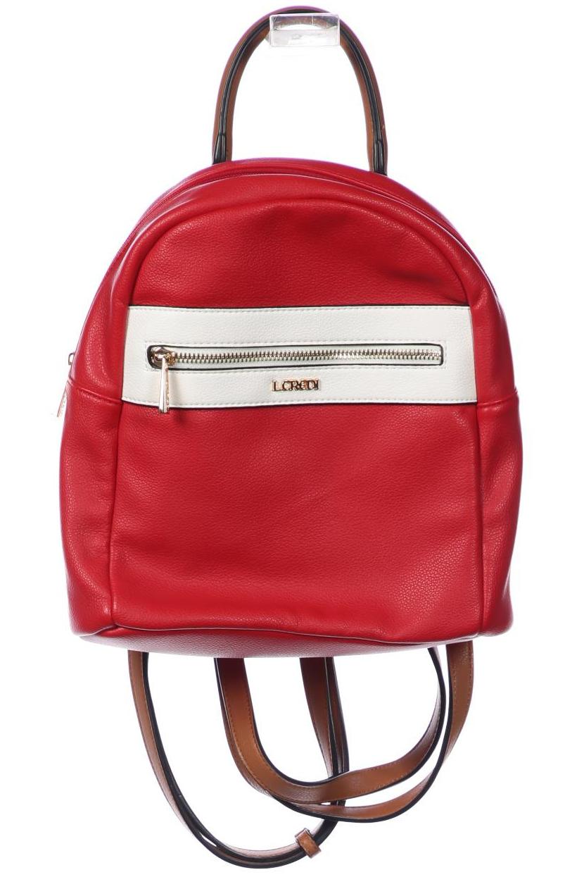 

L.CREDI Damen Rucksack, rot