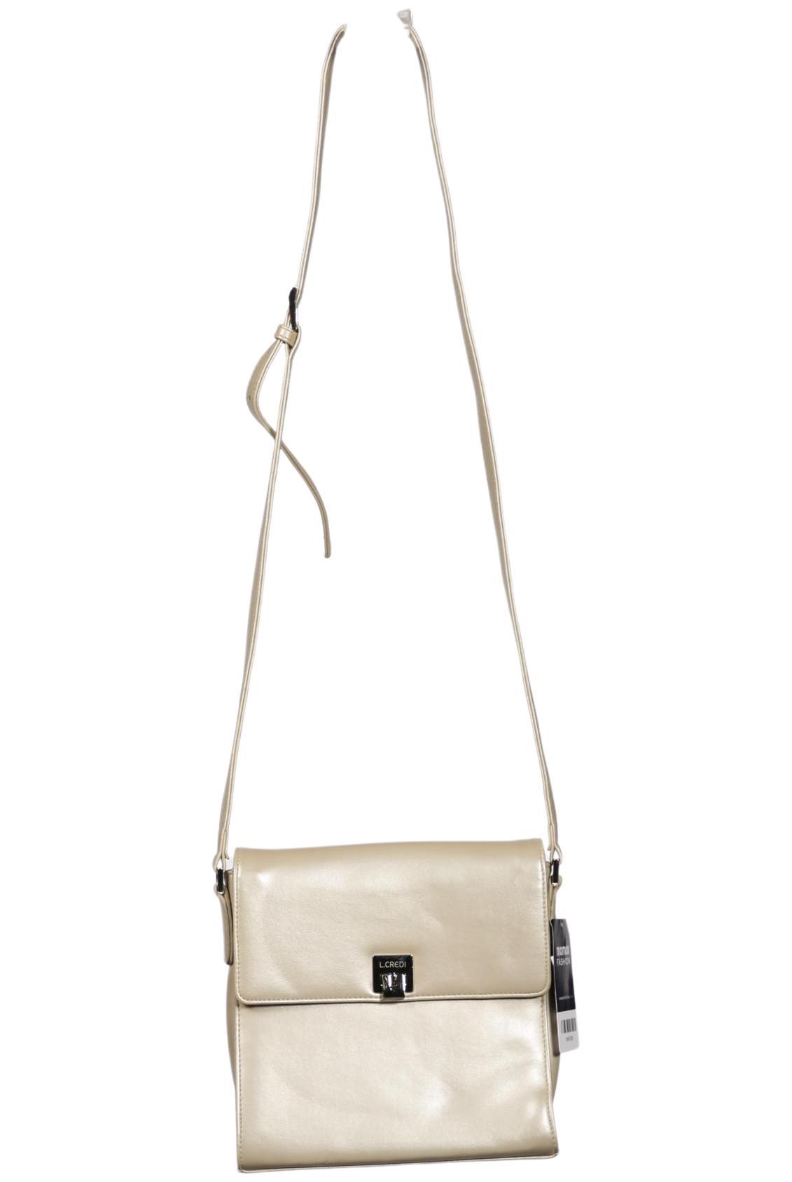 

L.credi Damen Handtasche, beige, Gr.