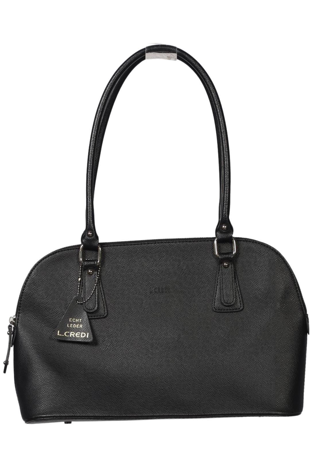

L.credi Damen Handtasche, schwarz, Gr.