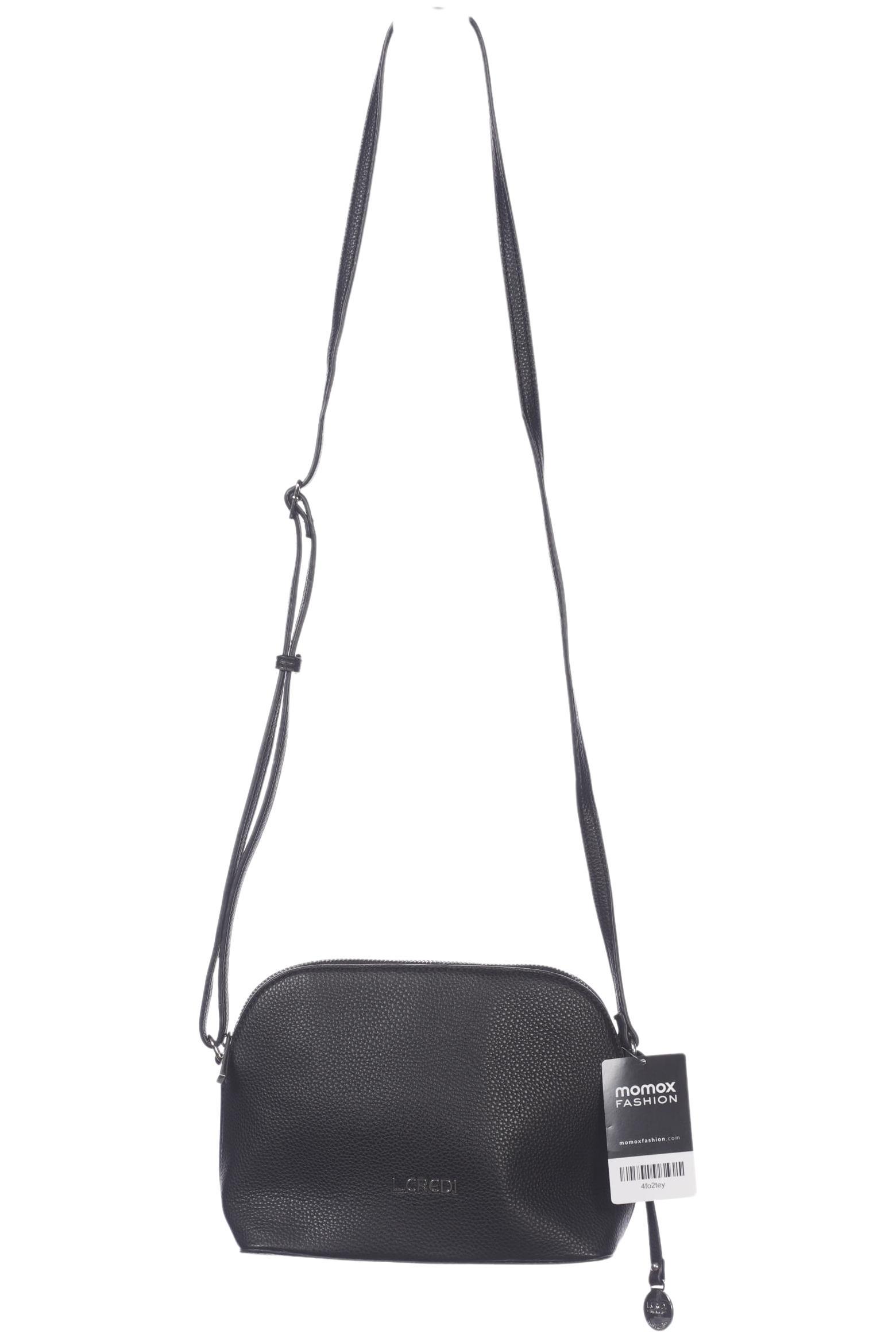 

L.credi Damen Handtasche, schwarz, Gr.