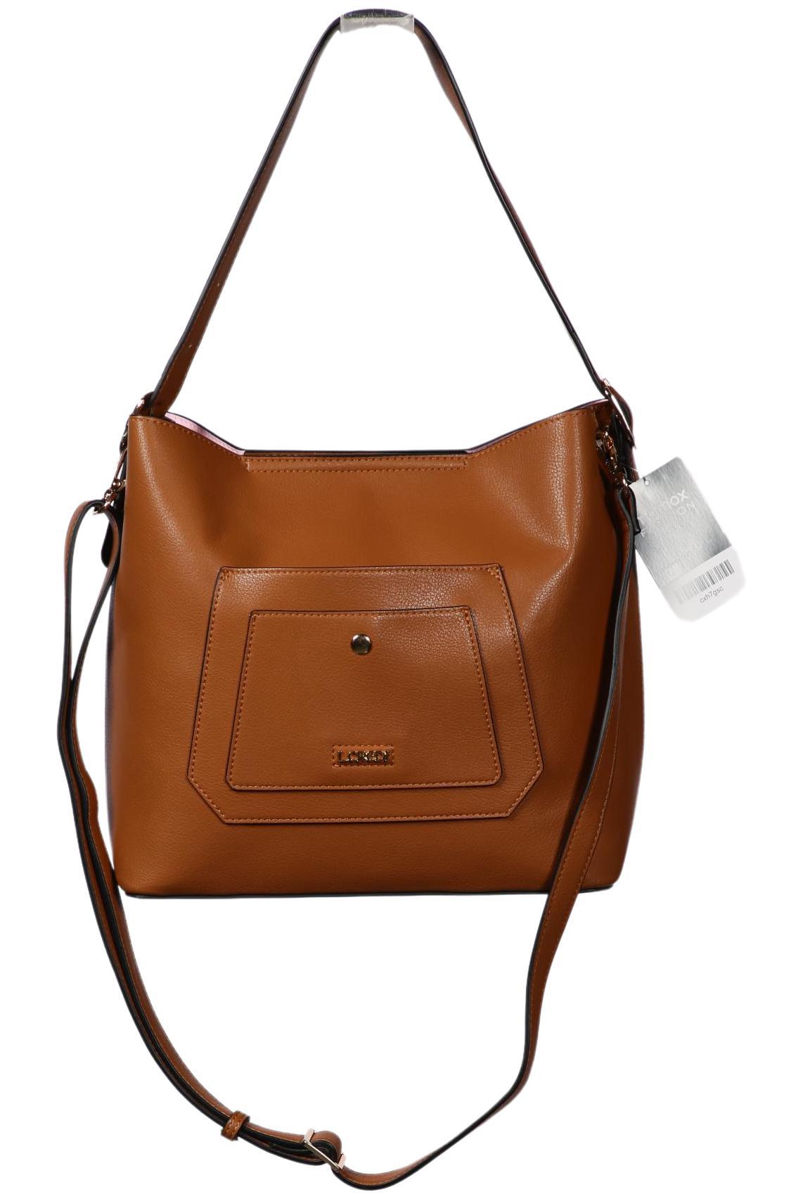 

L.credi Damen Handtasche, braun, Gr.