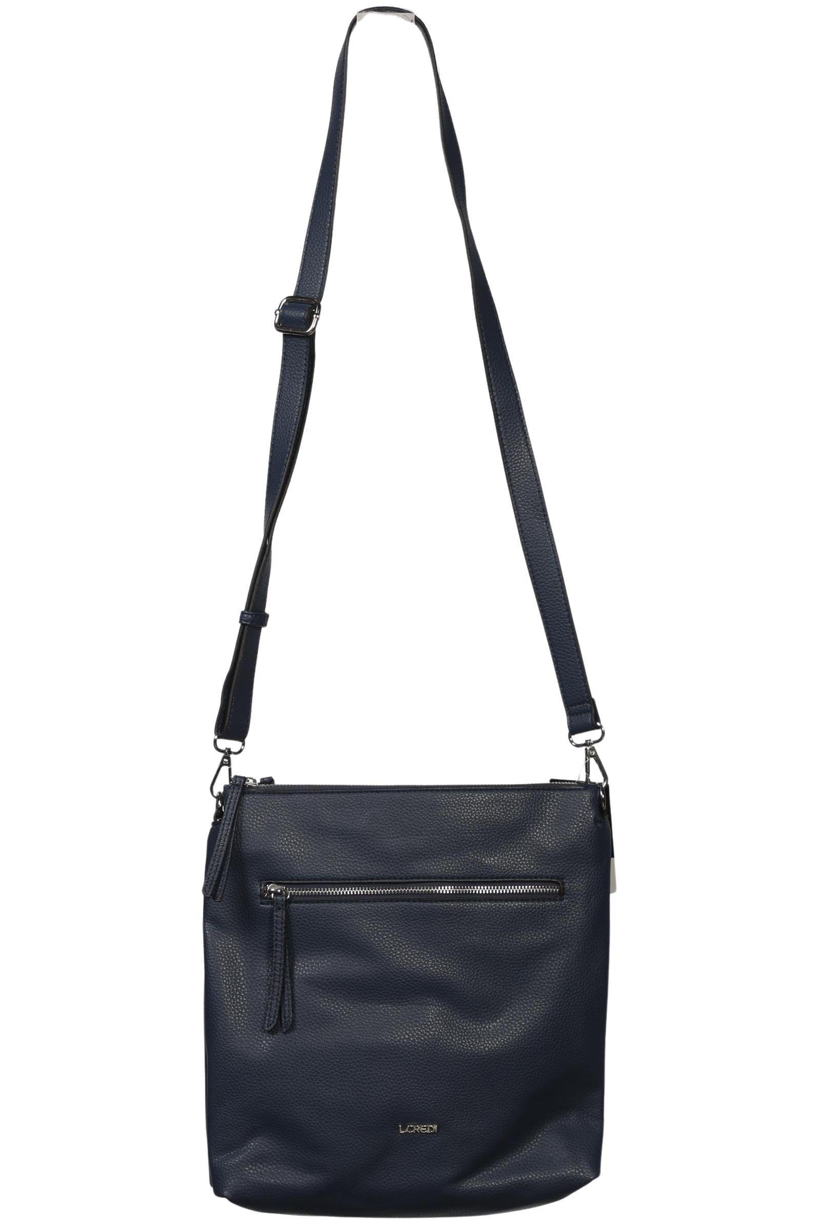 

L.credi Damen Handtasche, blau, Gr.