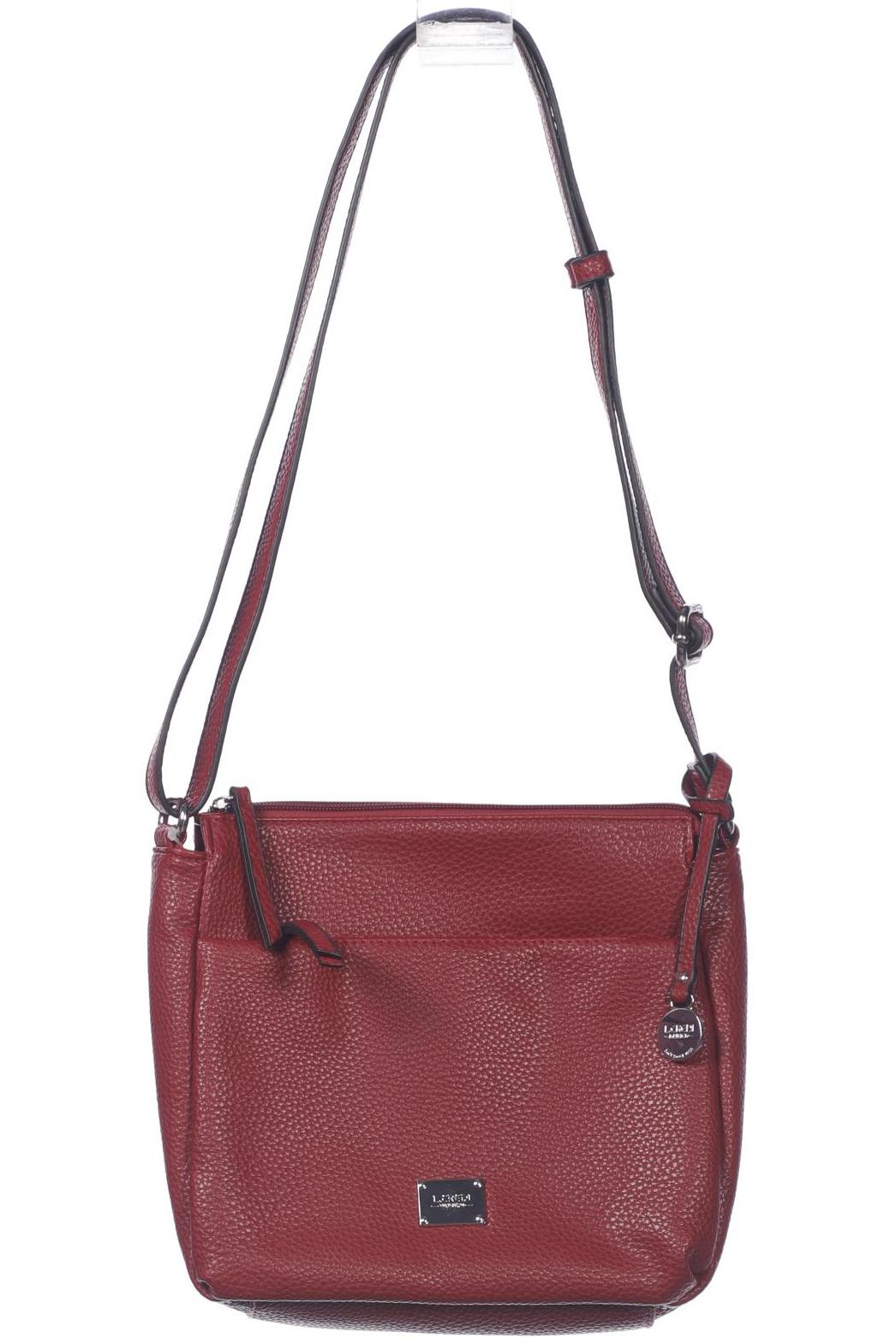 

L.credi Damen Handtasche, rot, Gr.