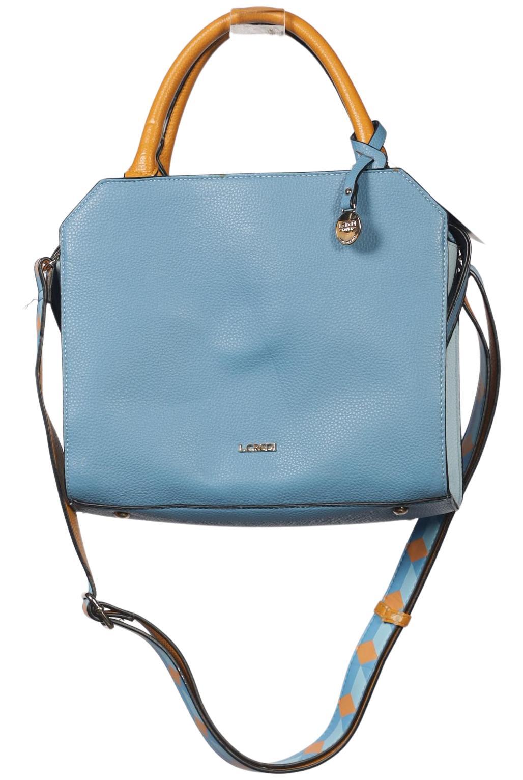 

L.credi Damen Handtasche, hellblau, Gr.