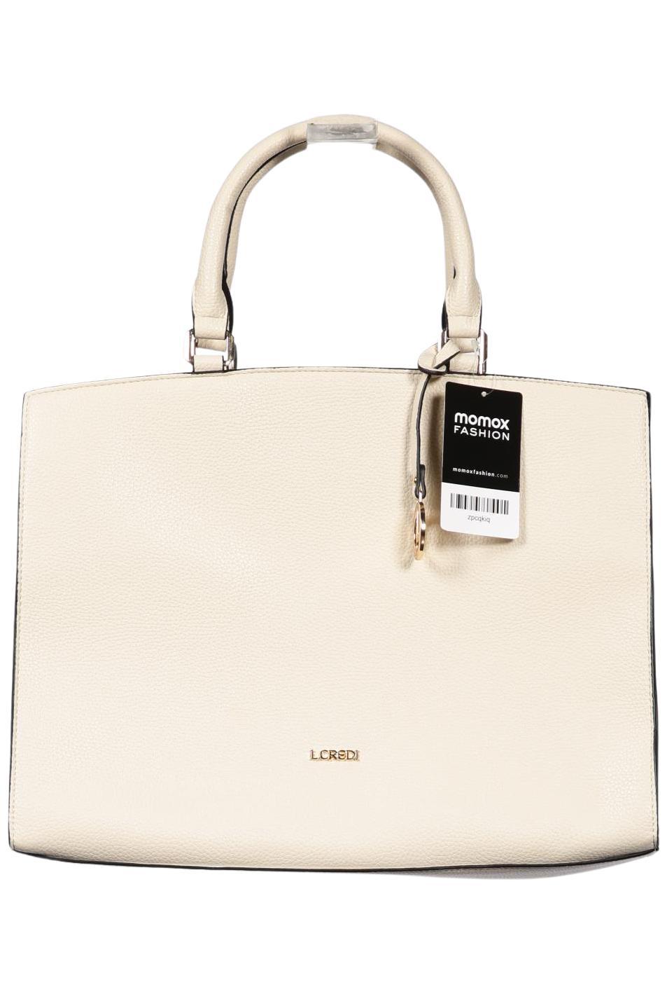

L.credi Damen Handtasche, cremeweiß, Gr.