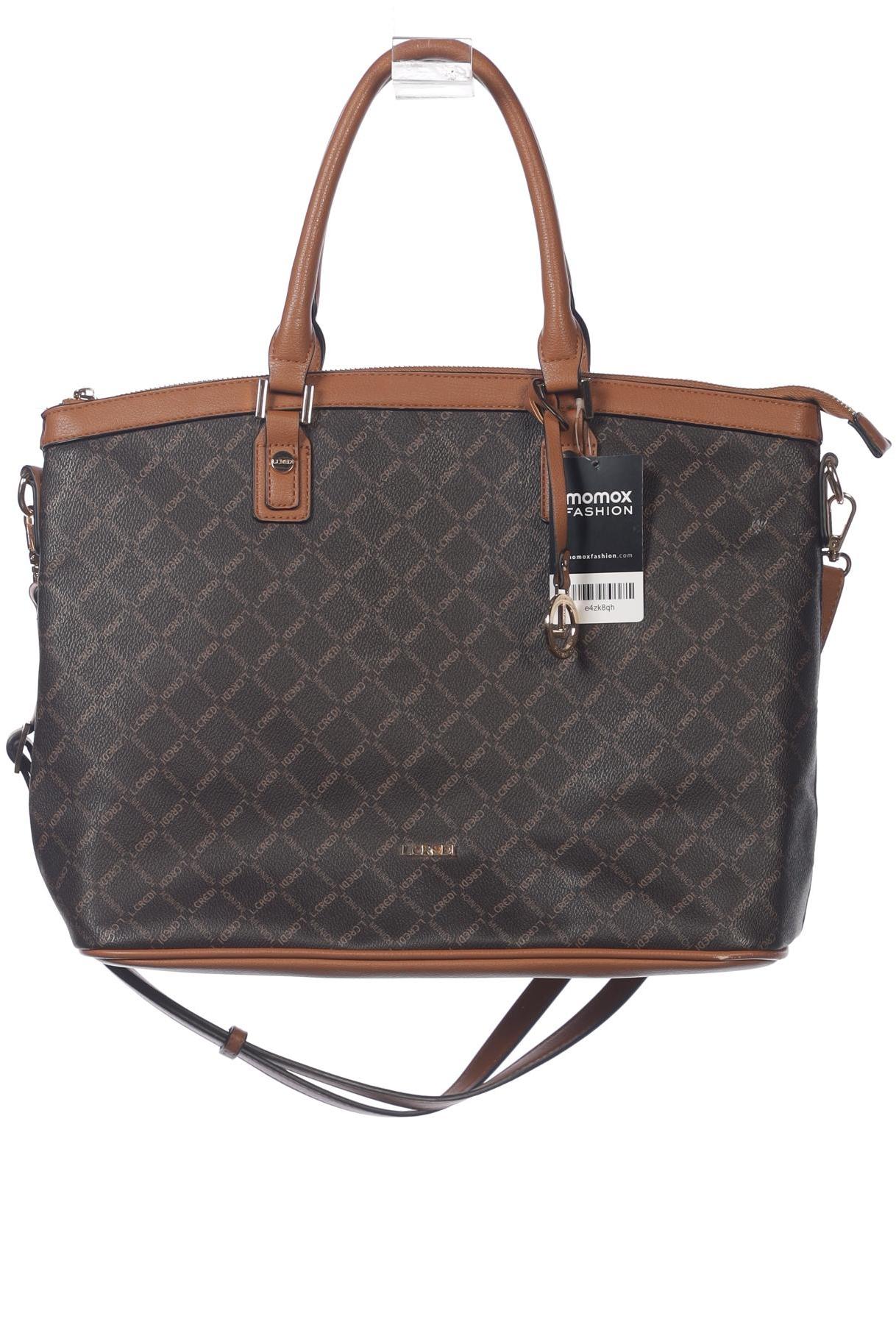 

L.credi Damen Handtasche, braun, Gr.