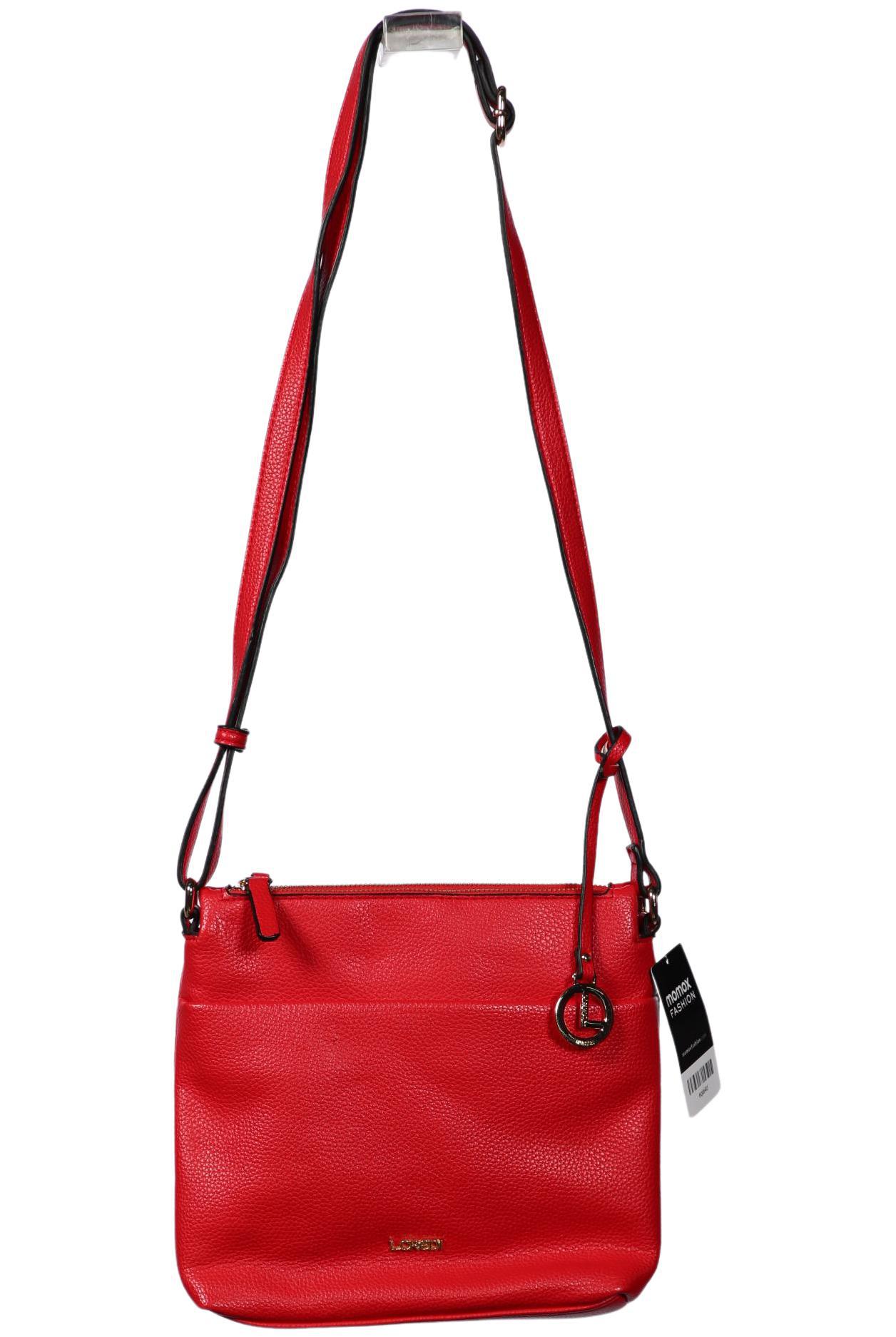 

L.credi Damen Handtasche, rot, Gr.