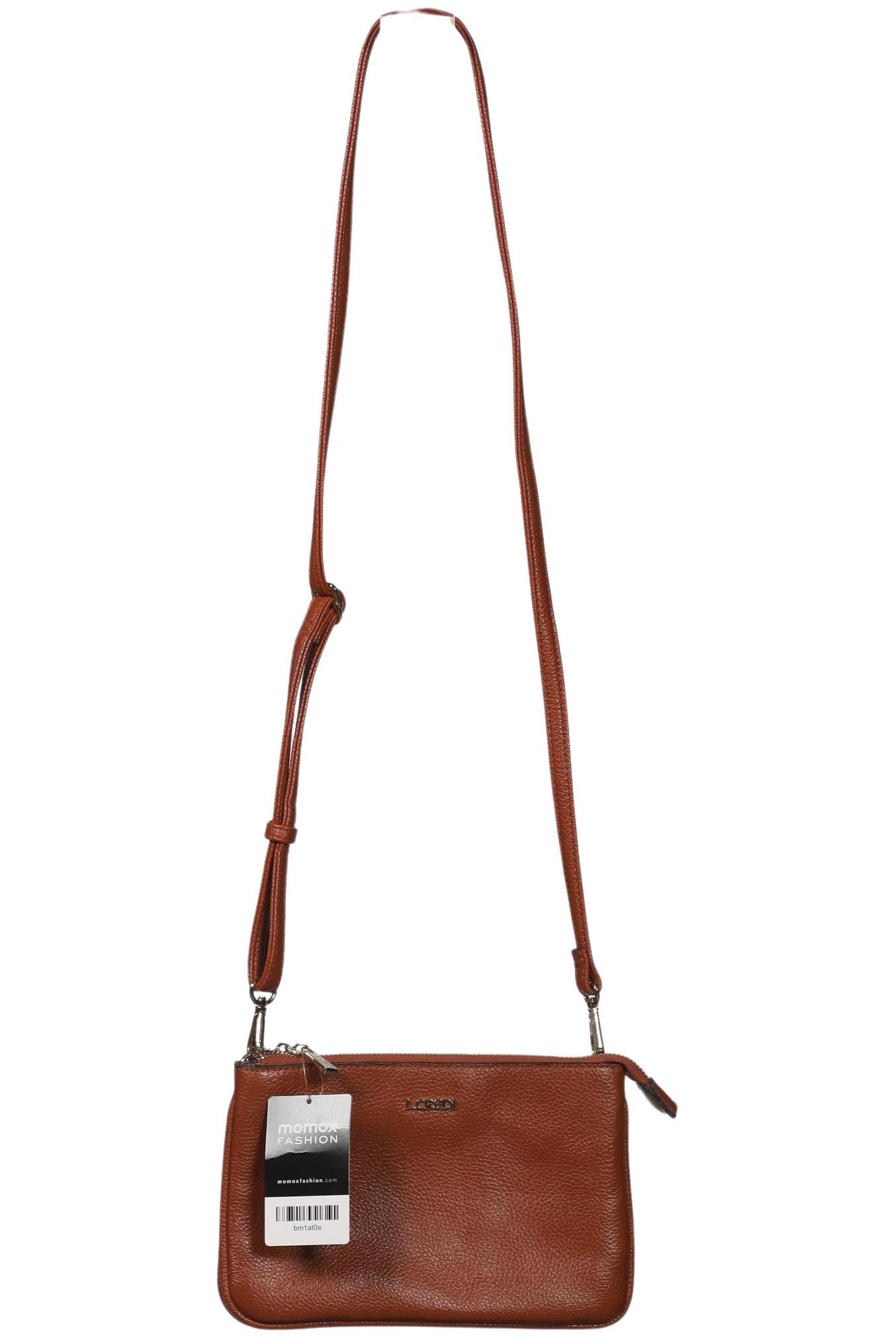 

L.credi Damen Handtasche, braun, Gr.