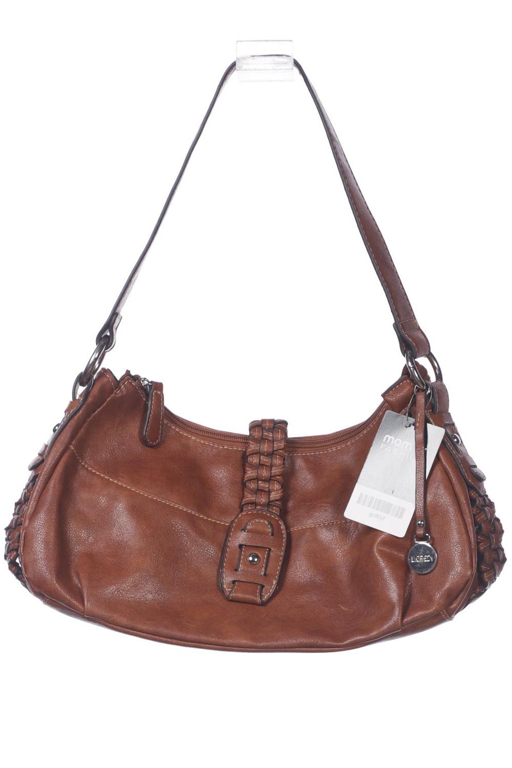 

L.CREDI Damen Handtasche, braun