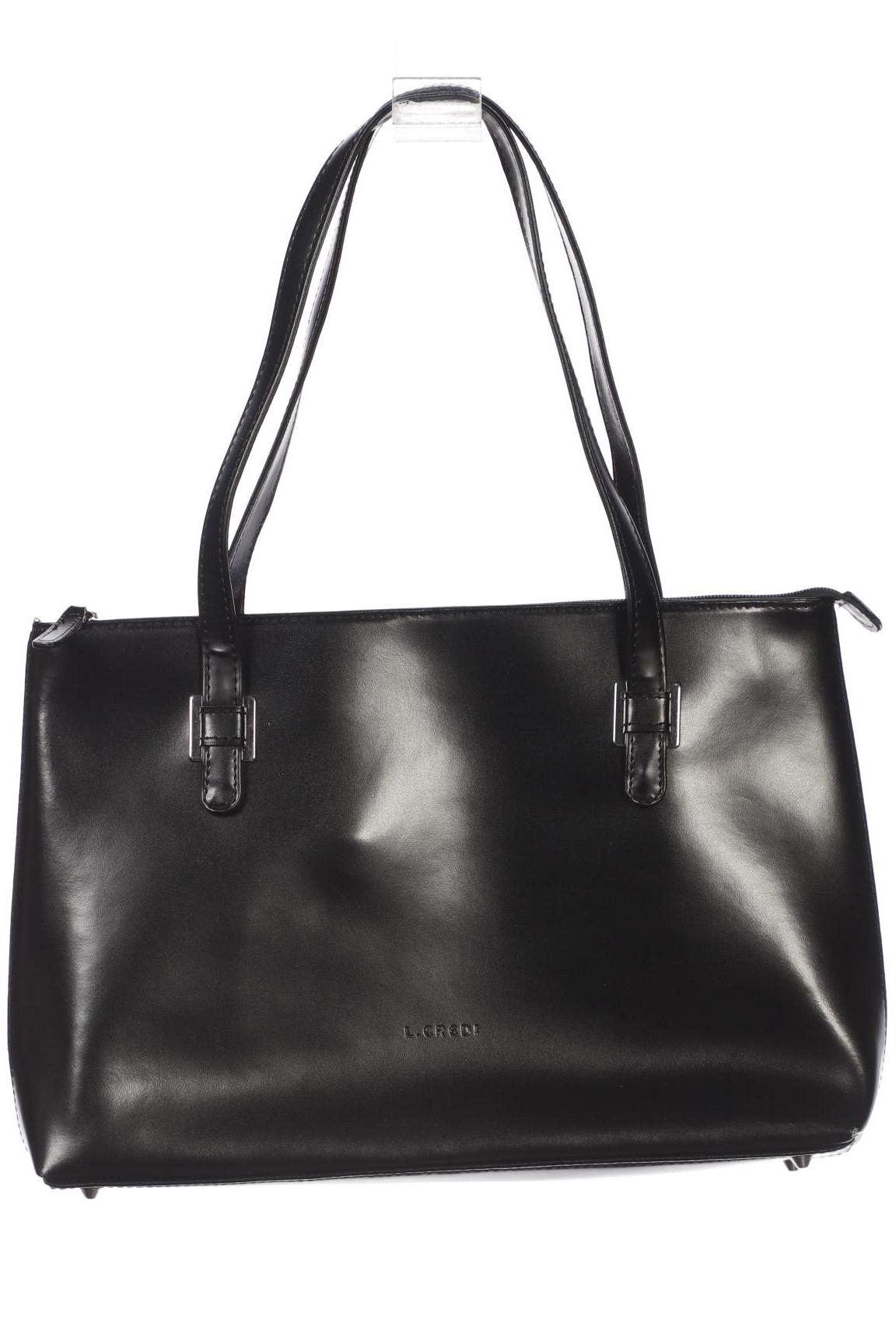 

L.credi Damen Handtasche, schwarz, Gr.