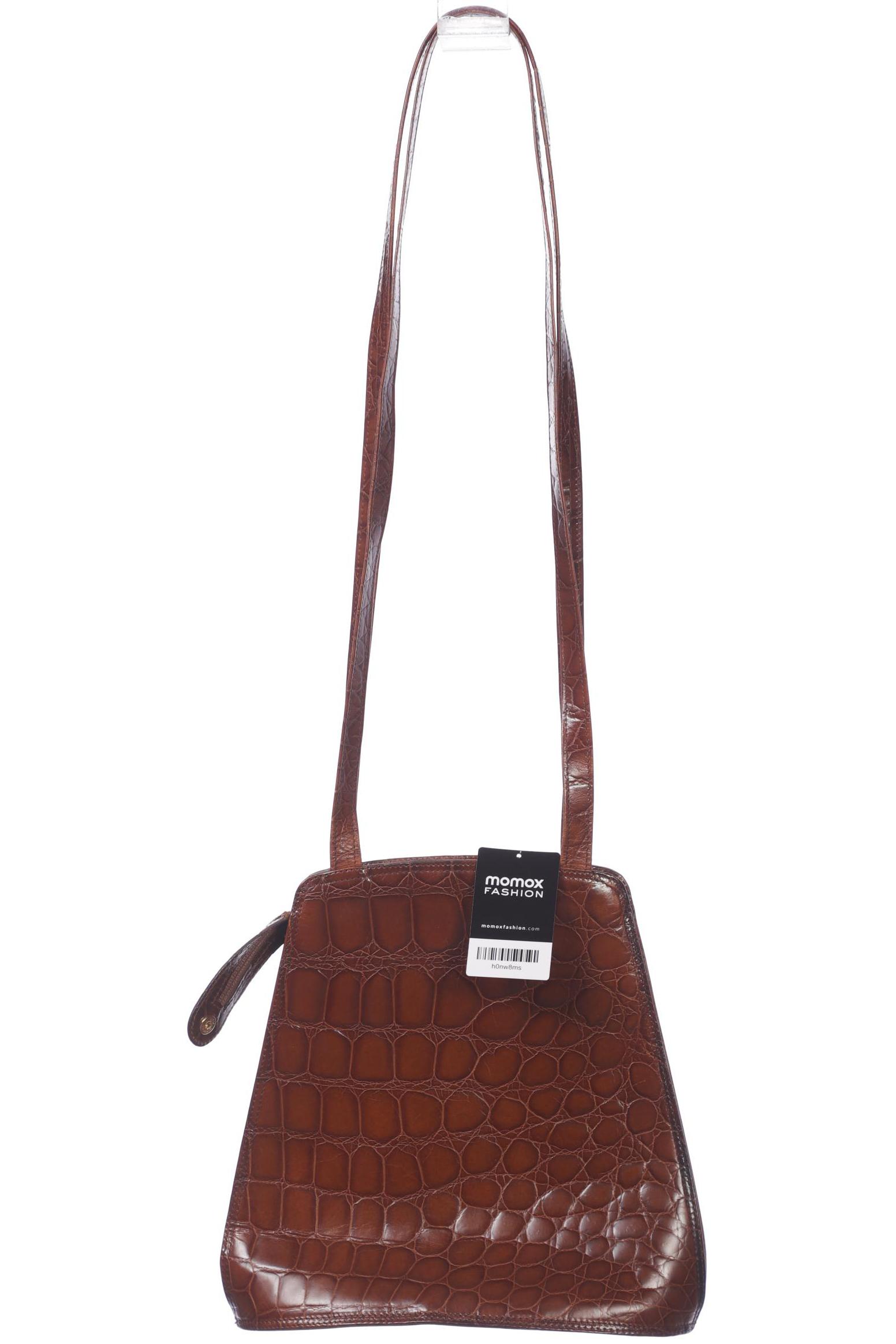 

L.CREDI Damen Handtasche, braun