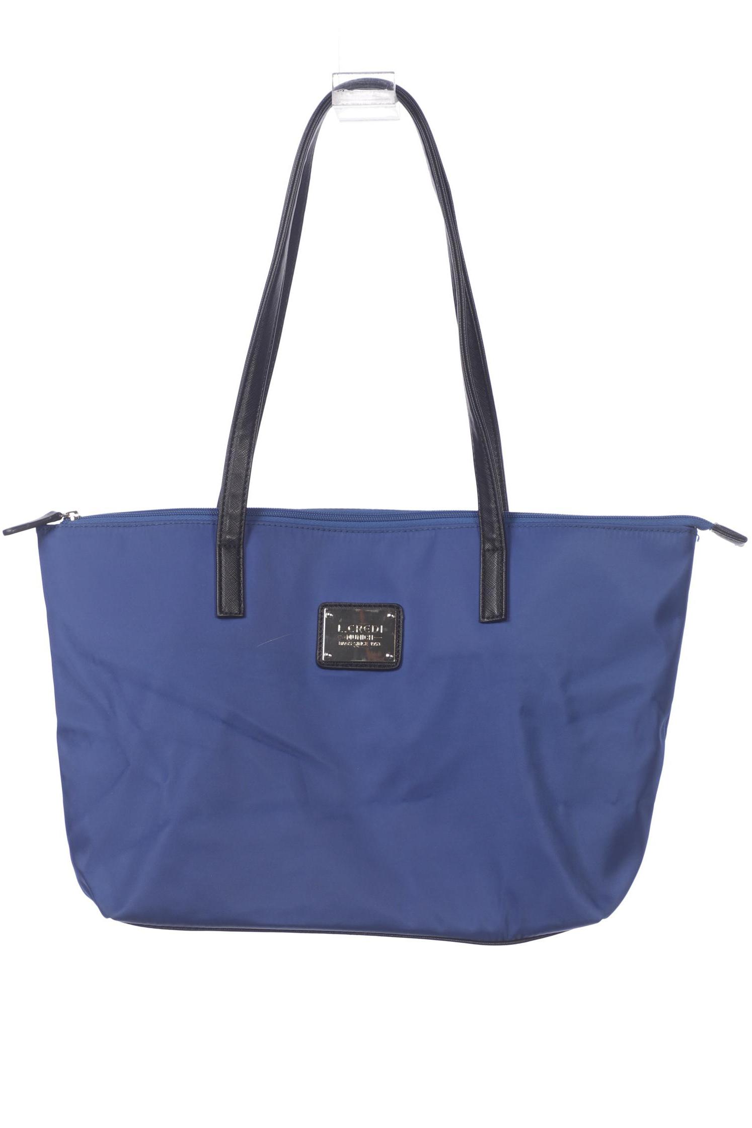 

L.credi Damen Handtasche, blau, Gr.