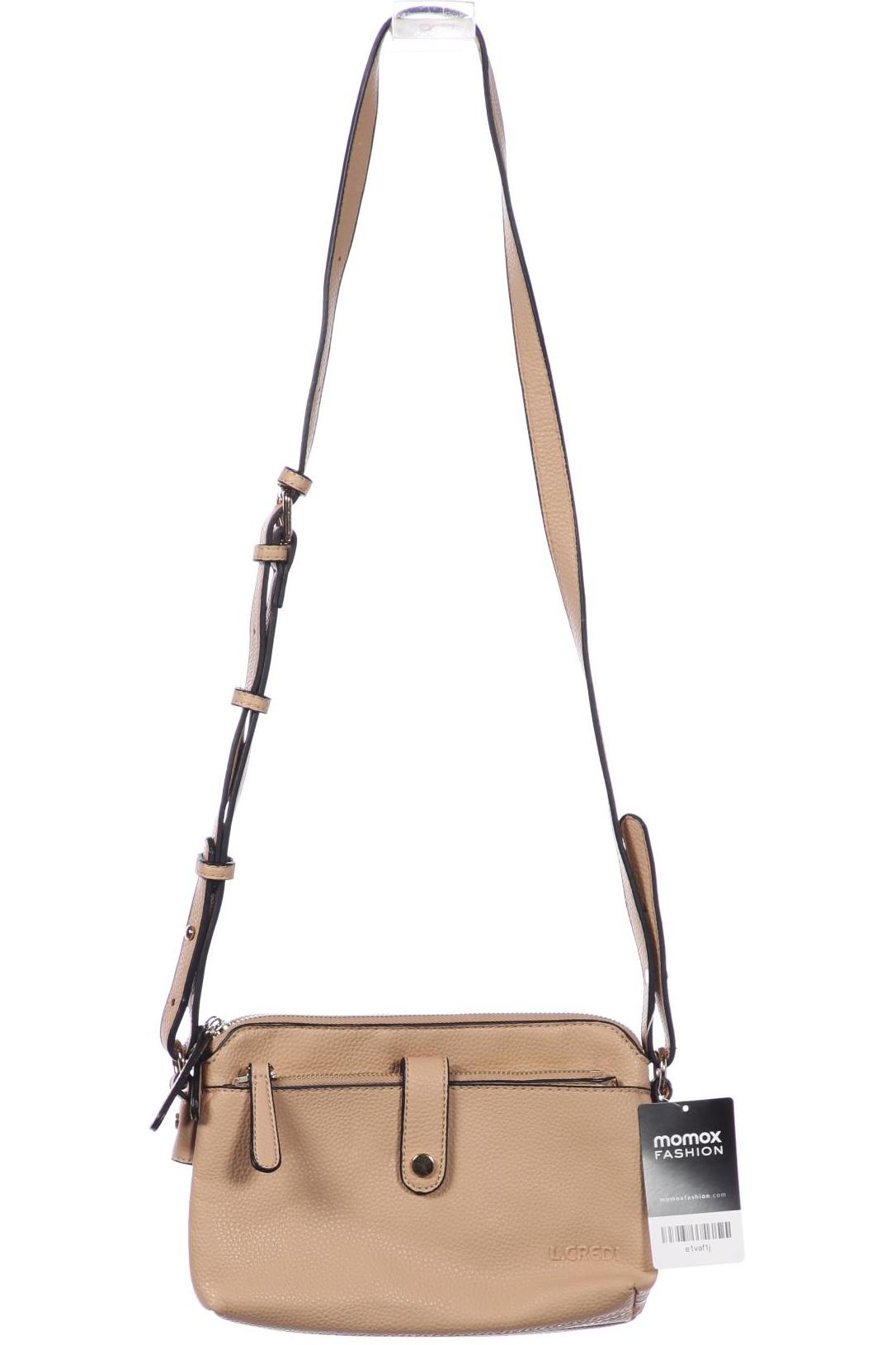 

L.credi Damen Handtasche, beige, Gr.