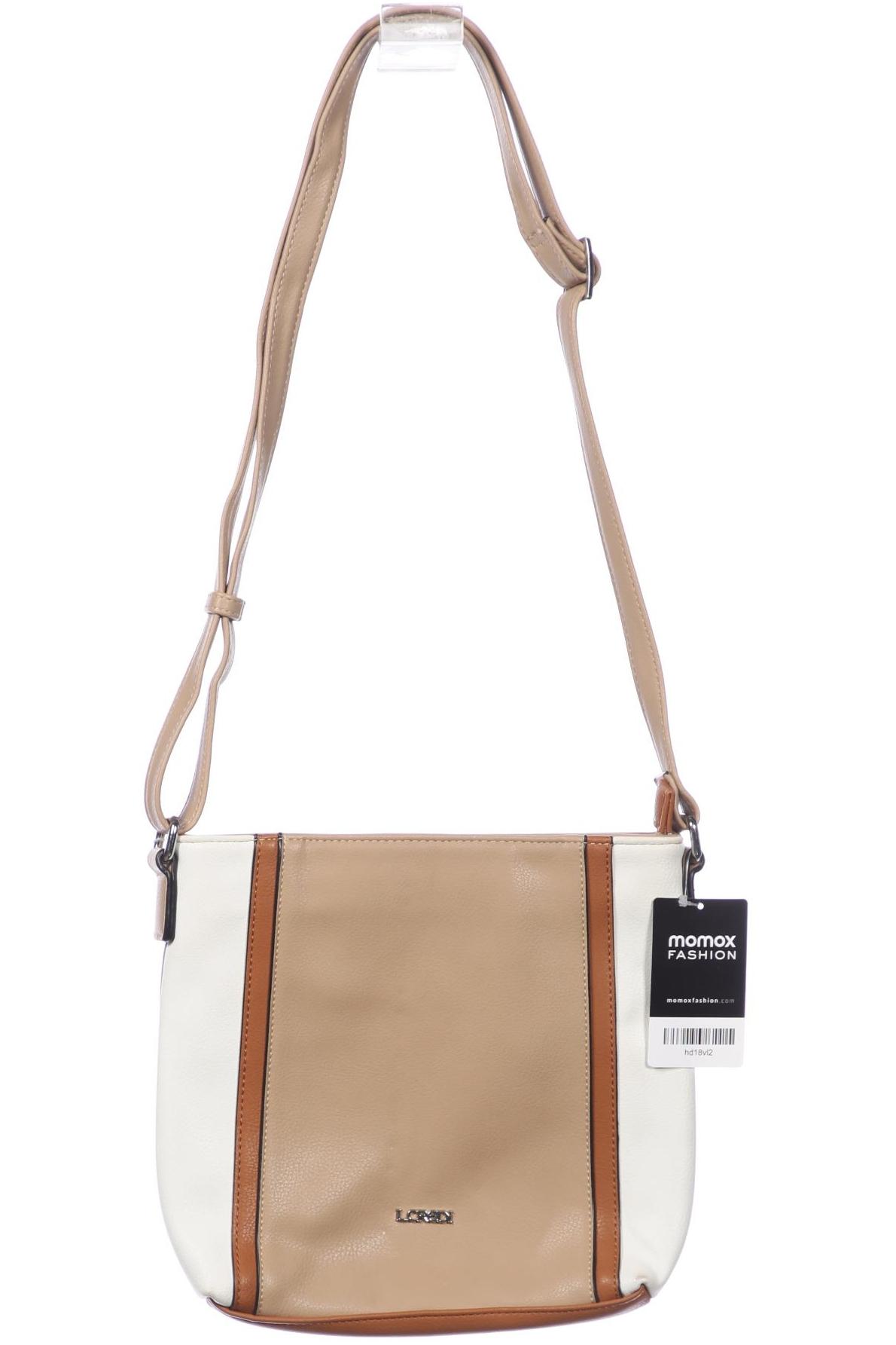 

L.credi Damen Handtasche, beige, Gr.
