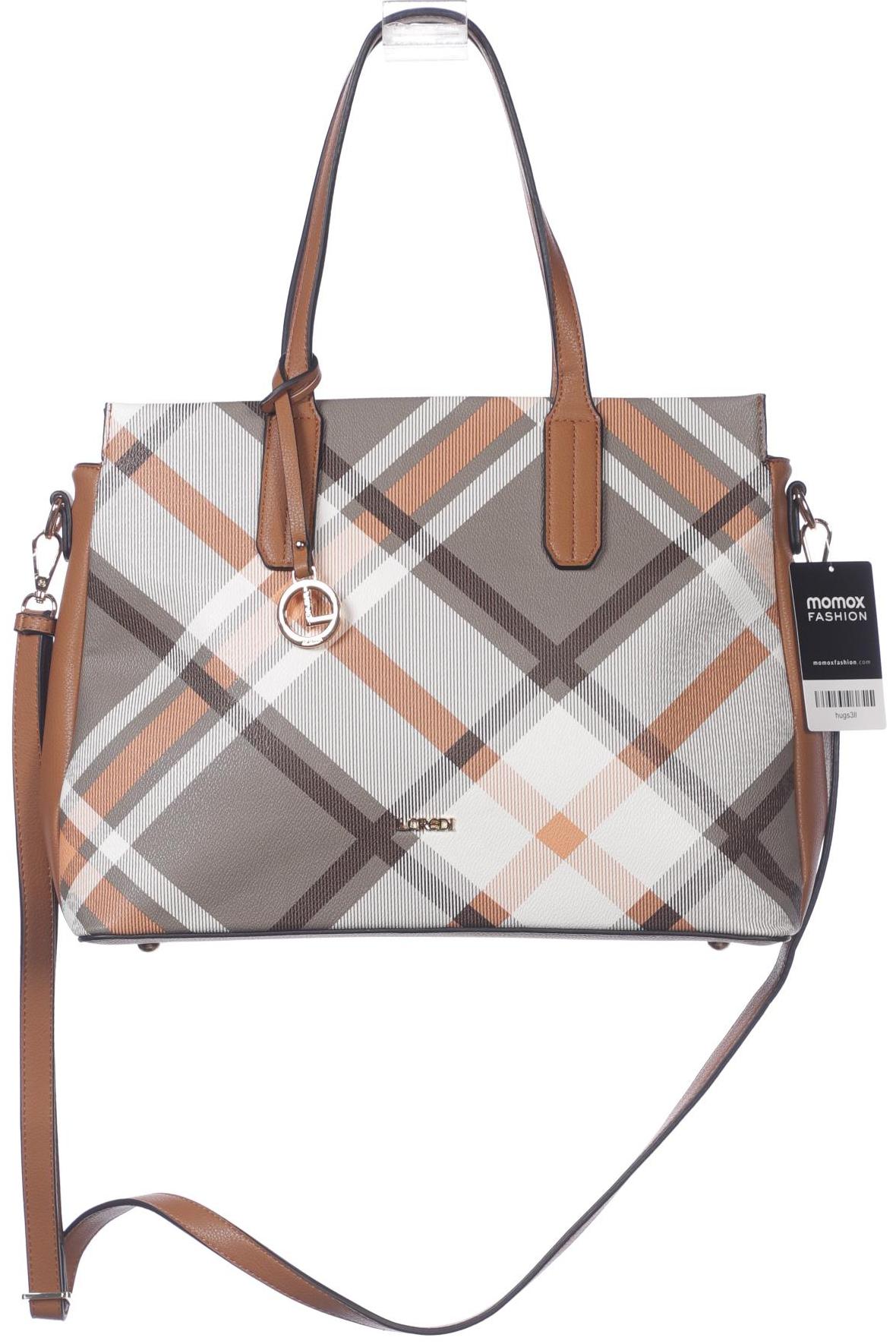 

L.credi Damen Handtasche, braun, Gr.