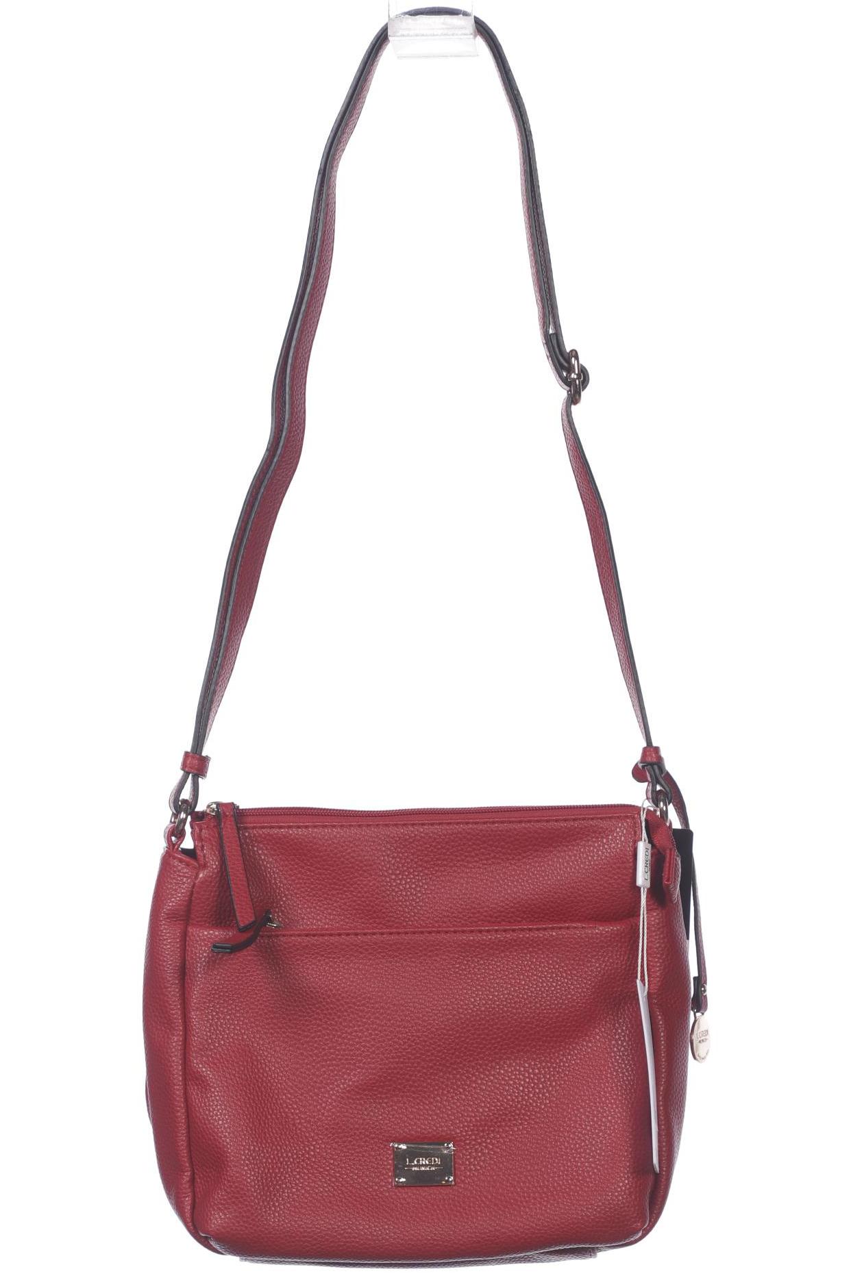 

L.credi Damen Handtasche, rot, Gr.