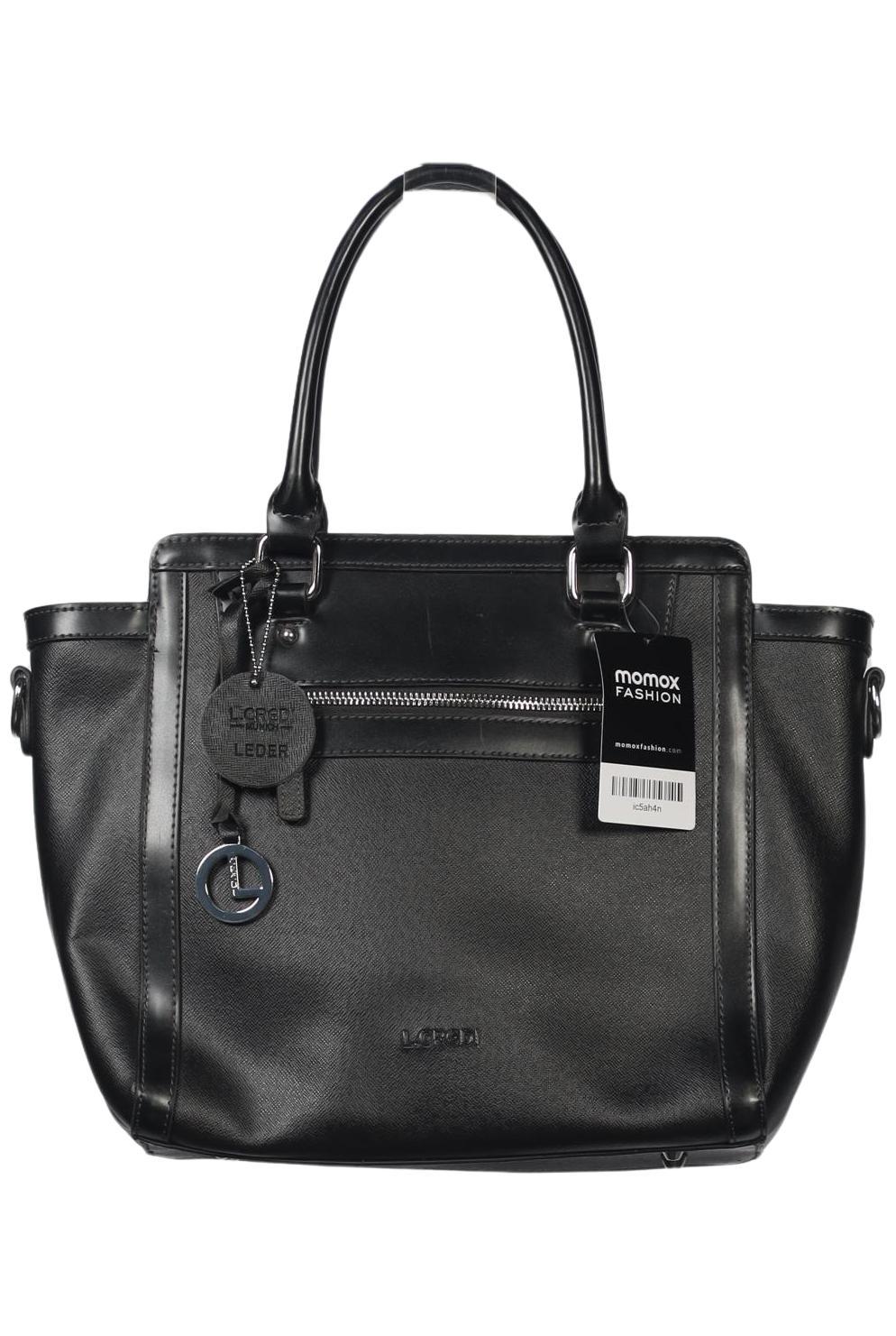 

L.credi Damen Handtasche, schwarz, Gr.