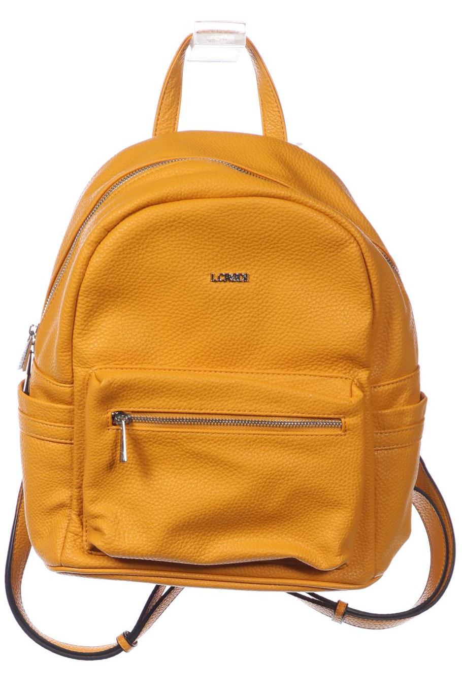 

L.credi Damen Rucksack, gelb, Gr.