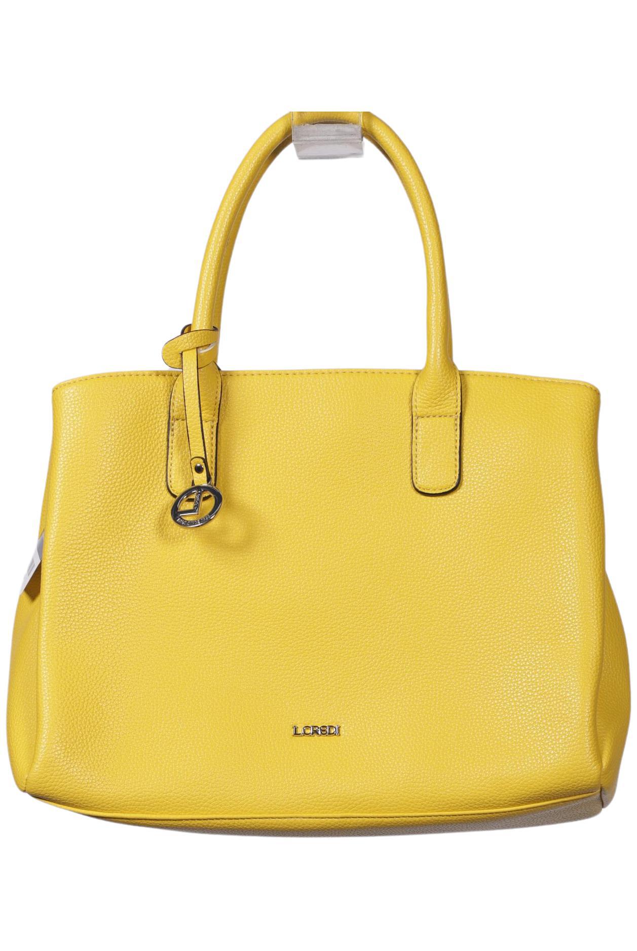 

L.credi Damen Handtasche, gelb, Gr.