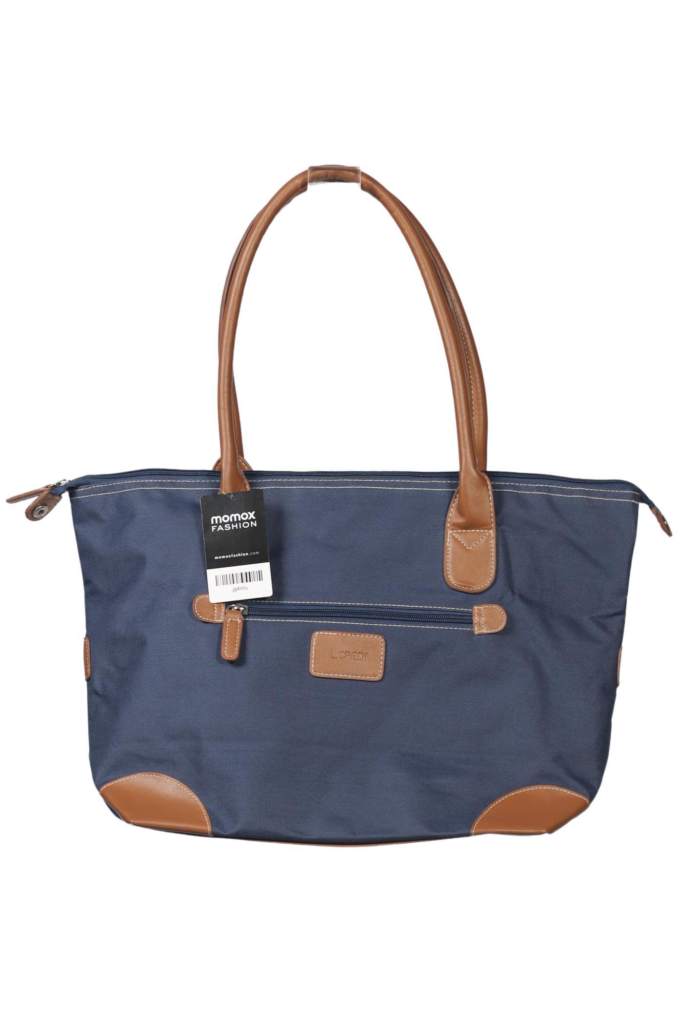 

L.credi Damen Handtasche, marineblau, Gr.
