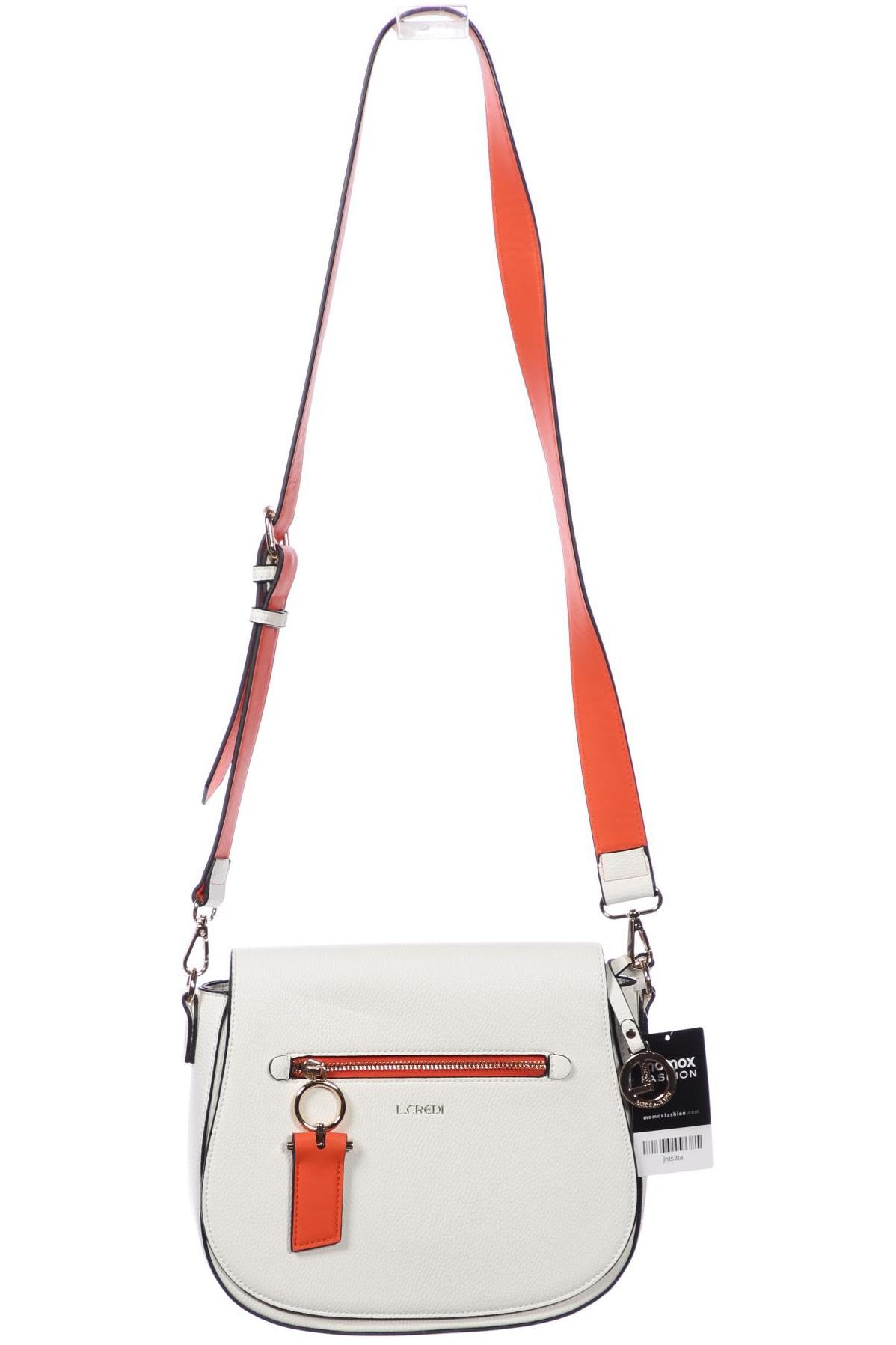 

L.CREDI Damen Handtasche, weiß