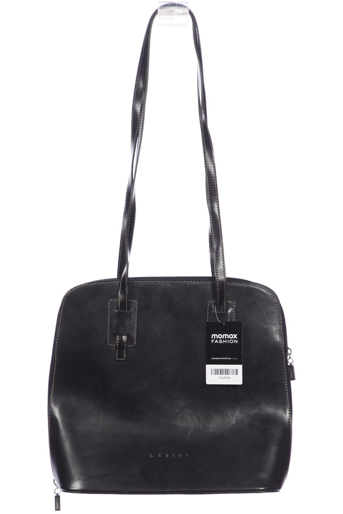 

L.credi Damen Handtasche, schwarz, Gr.