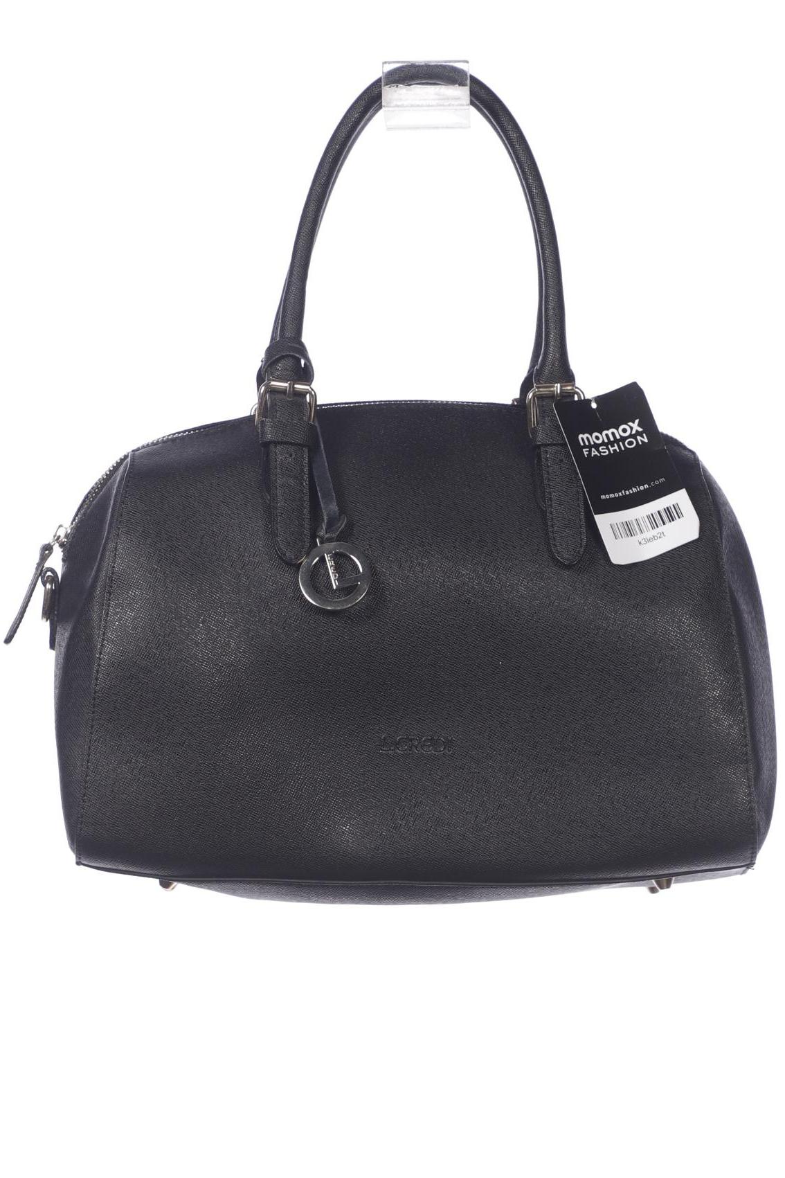 

L.credi Damen Handtasche, schwarz, Gr.