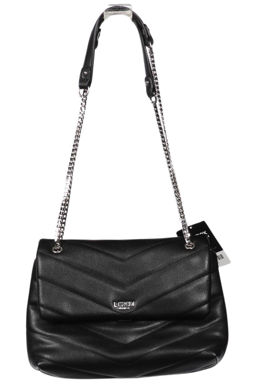 

L.credi Damen Handtasche, schwarz, Gr.