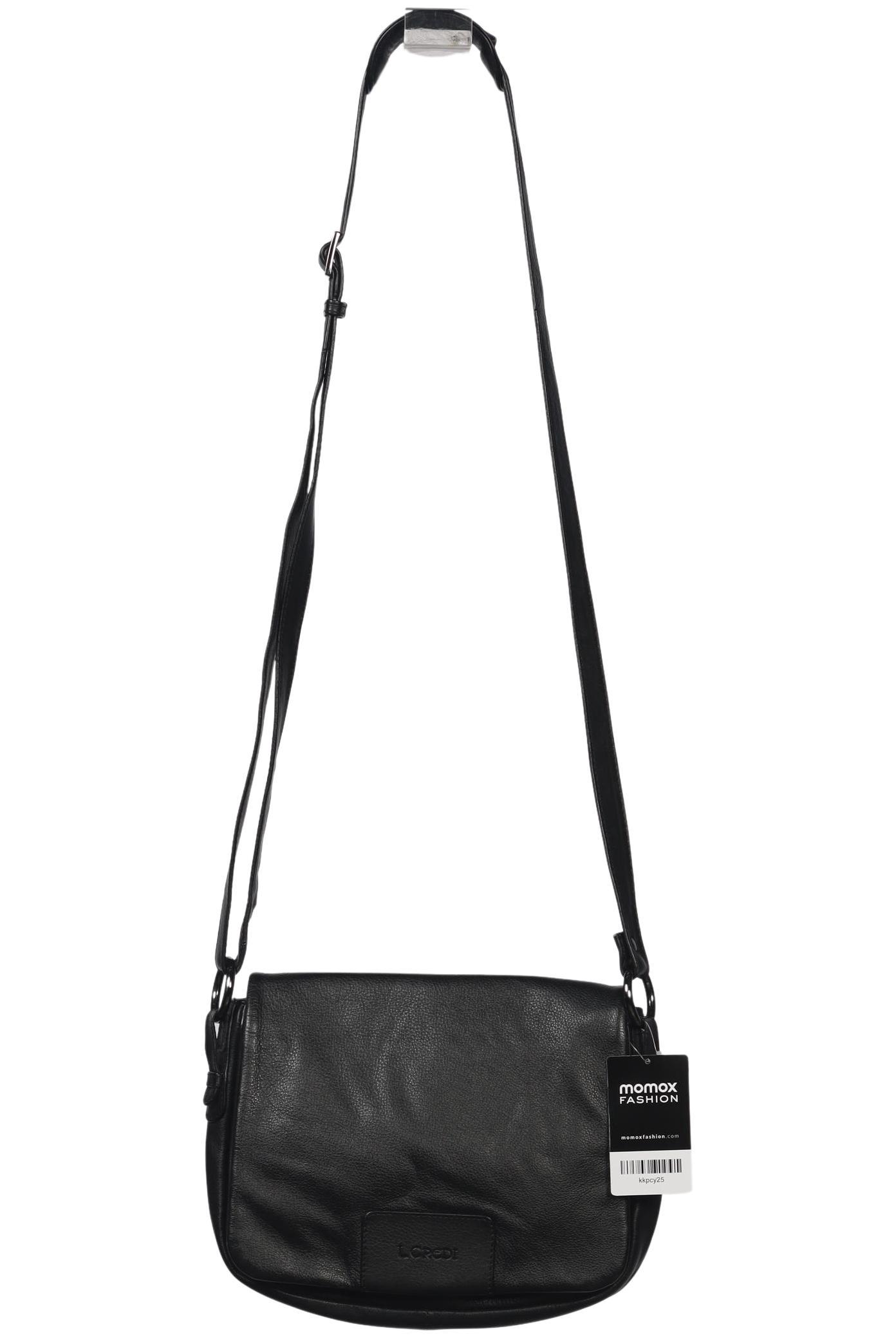 

L.credi Damen Handtasche, schwarz, Gr.