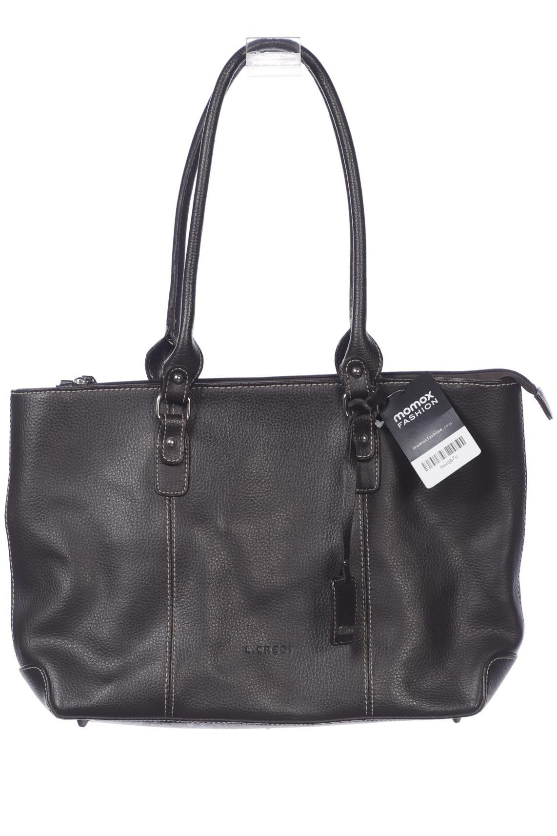

L.CREDI Damen Handtasche, braun