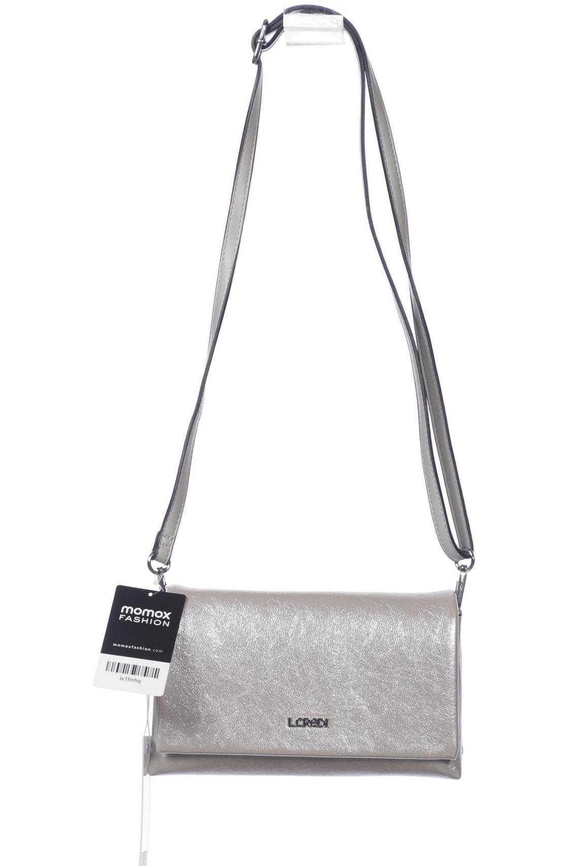 

L.credi Damen Handtasche, silber, Gr.