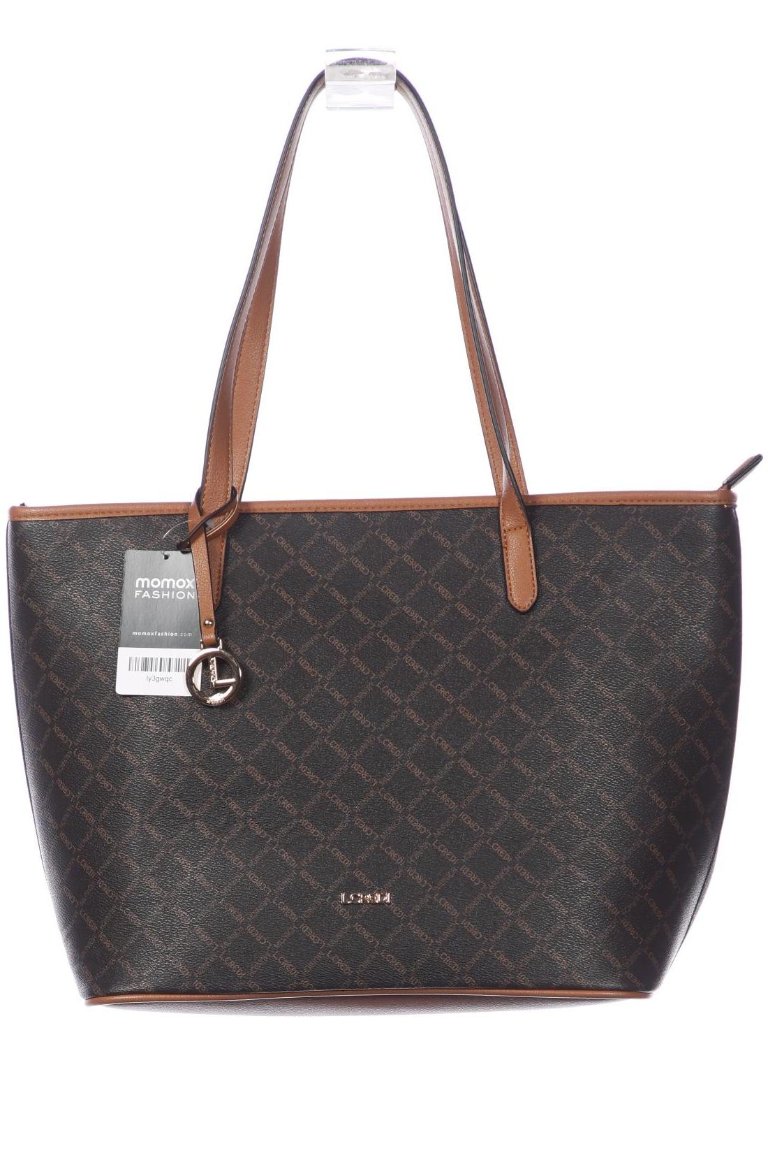 

L.credi Damen Handtasche, braun, Gr.