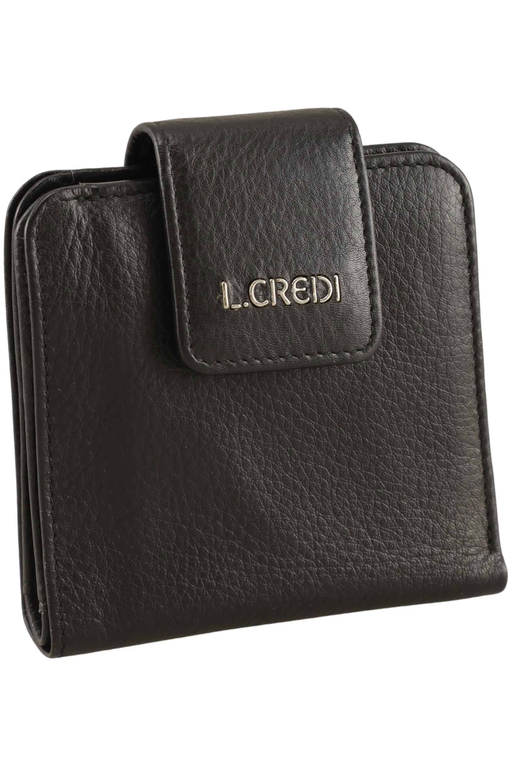 

L.credi Damen Portemonnaie, schwarz, Gr.