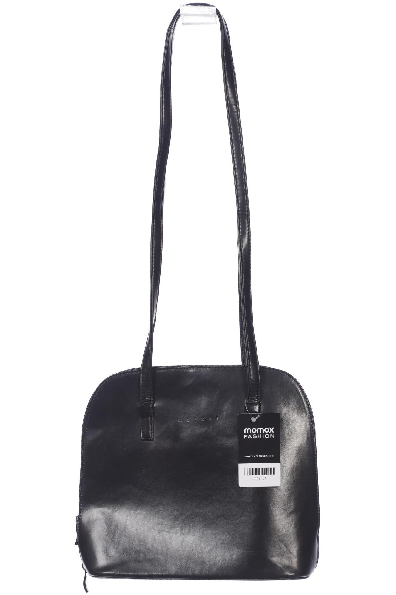 

L.credi Damen Handtasche, schwarz, Gr.